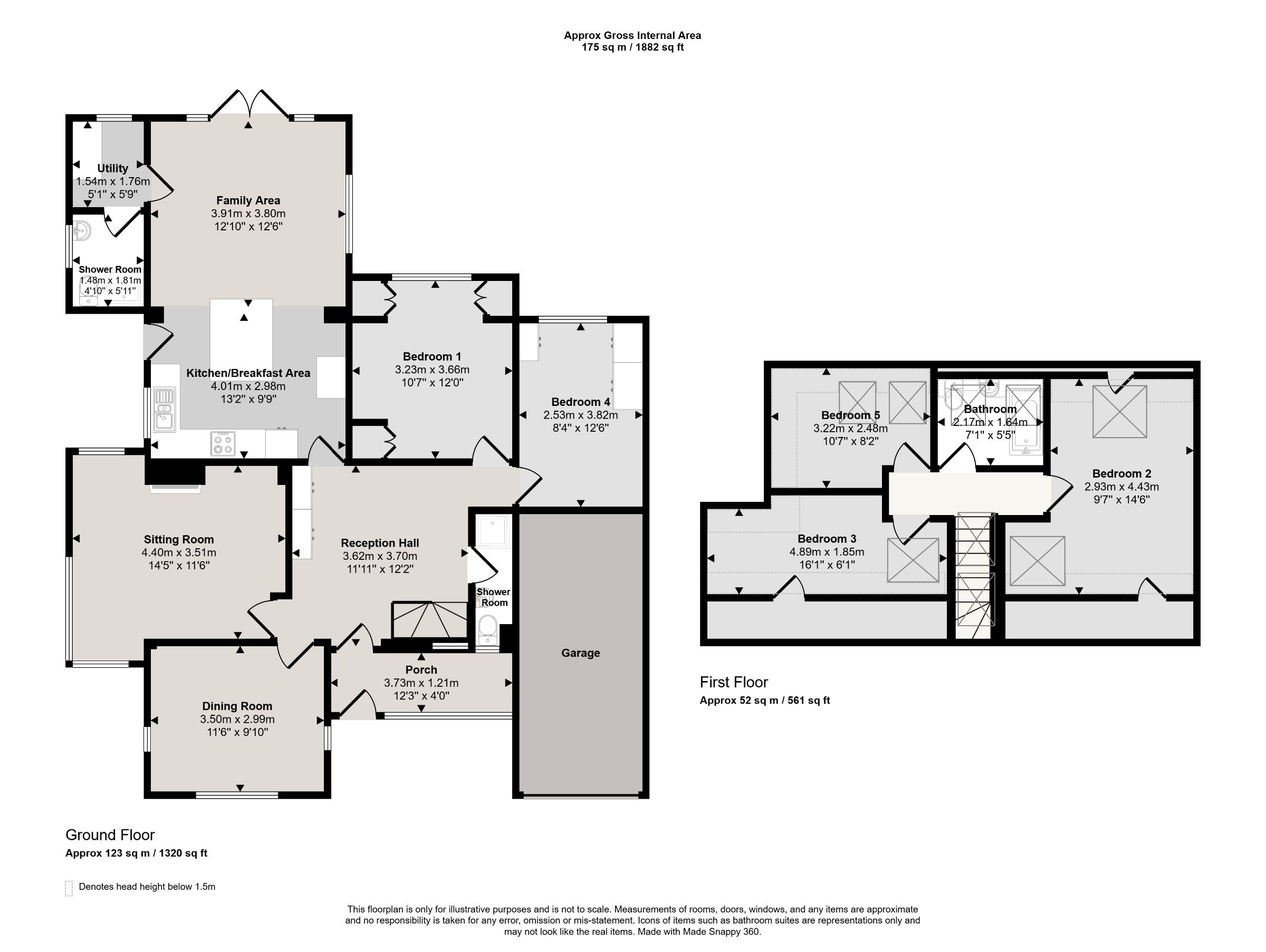 48 Harrow Drive, Hornchurch floorplan