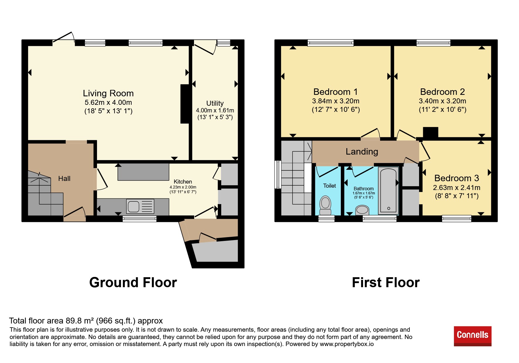18, Colburn Close, Southampton floorplan