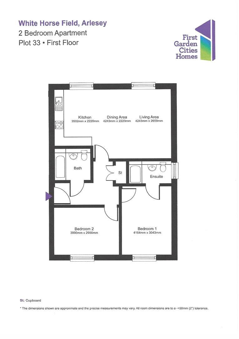 Viney Corner, Arlesey floorplan