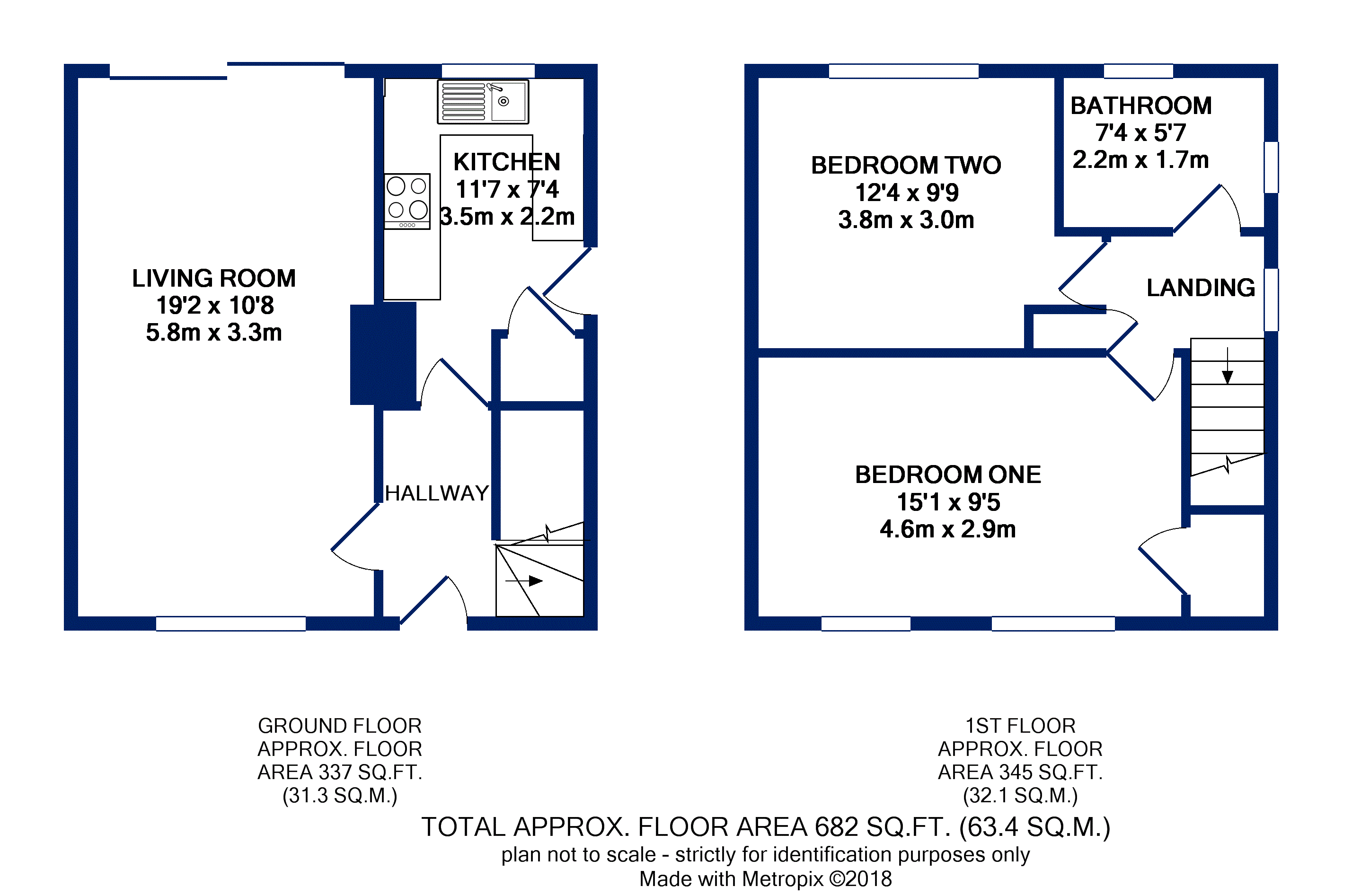 2 Bedrooms Semi-detached house for sale in Landseer Drive, Bramley, Leeds LS13