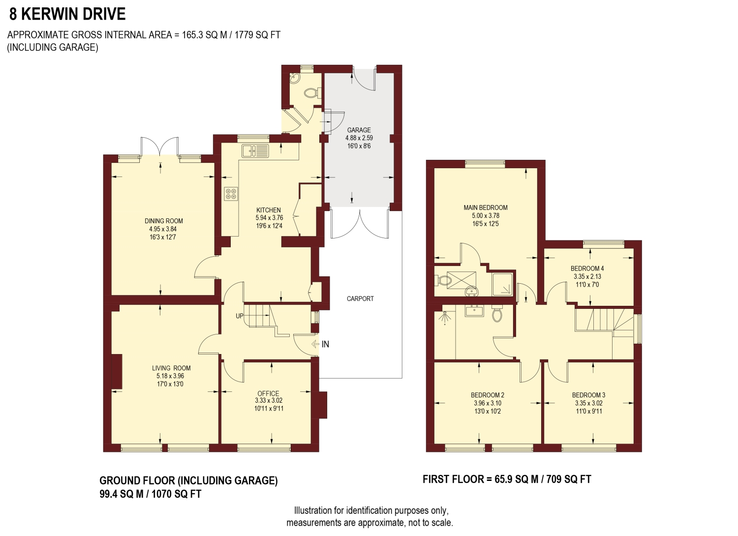 8, Kerwin Road, Sheffield floorplan