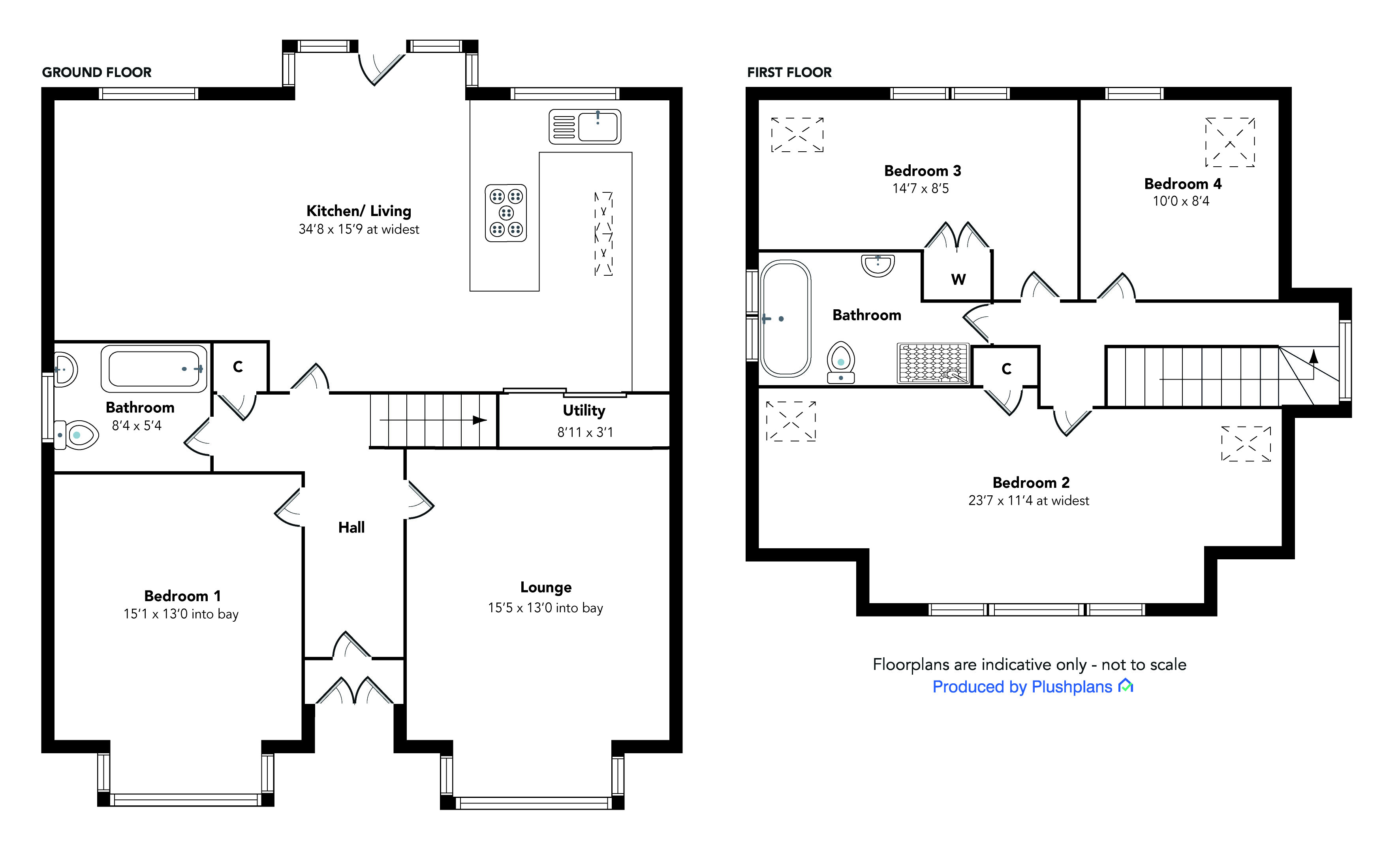 245, Glasgow Road, Paisley floorplan