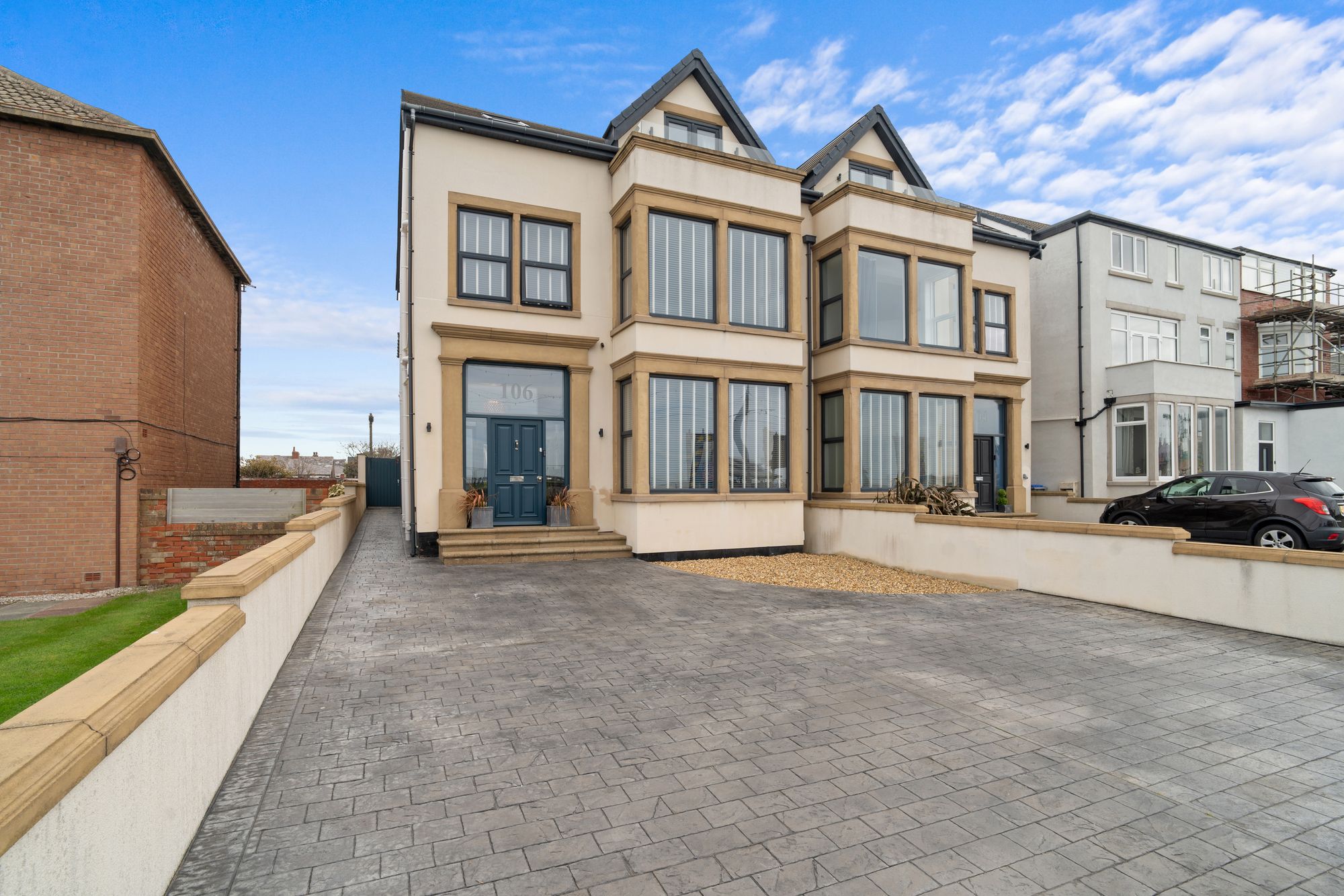 4-bed semi-detached on 106 Queens Promenade, Blackpool, £600,000