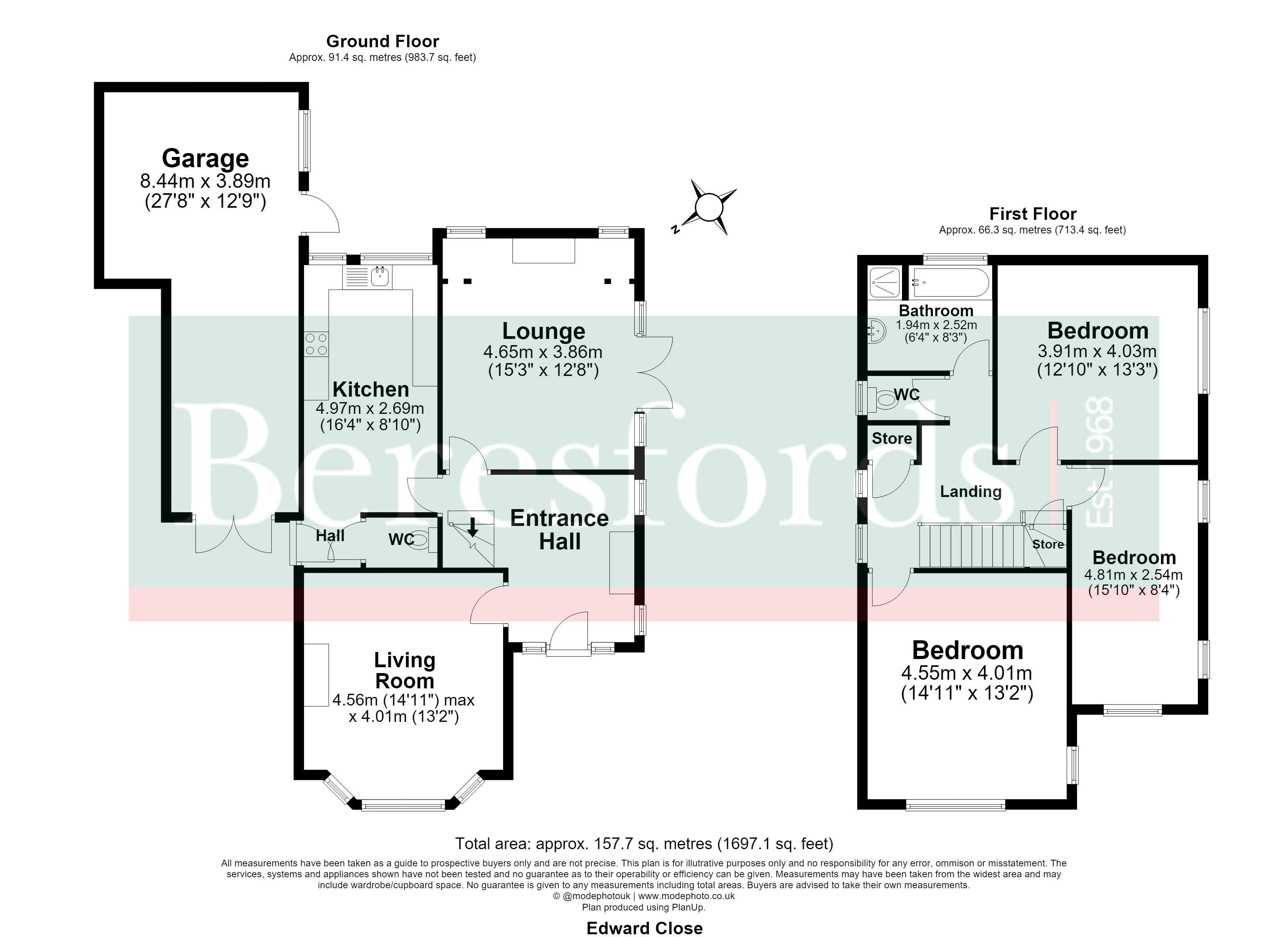 5, Edward Close, Gidea Park floorplan