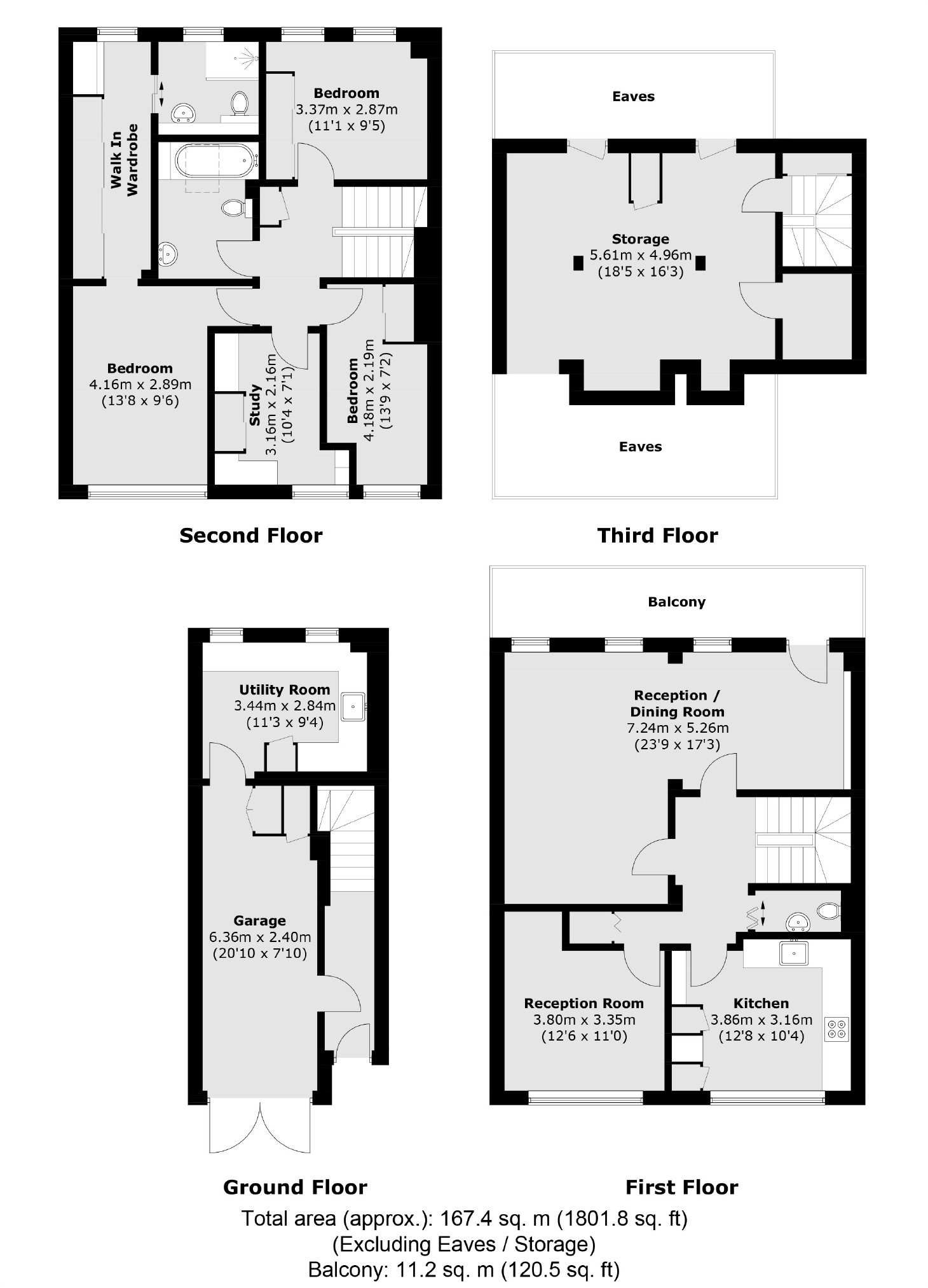 6, Park Crescent Mews East, London floorplan