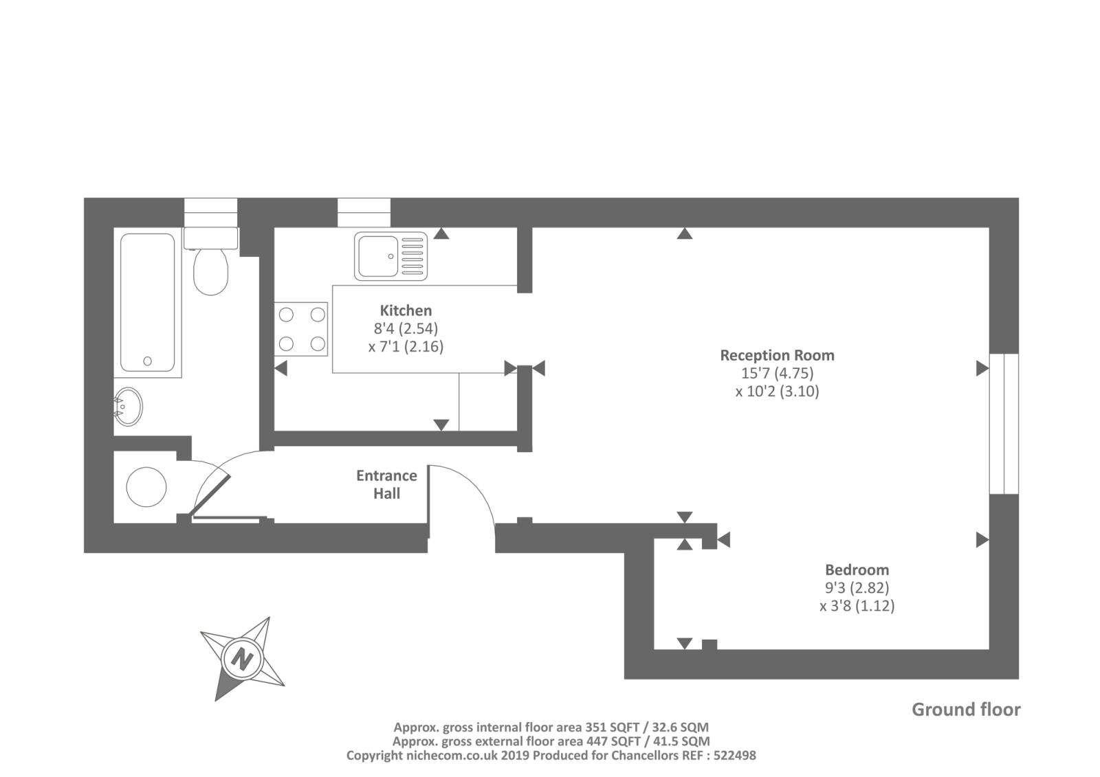 27, Ash Court, Newbury floorplan