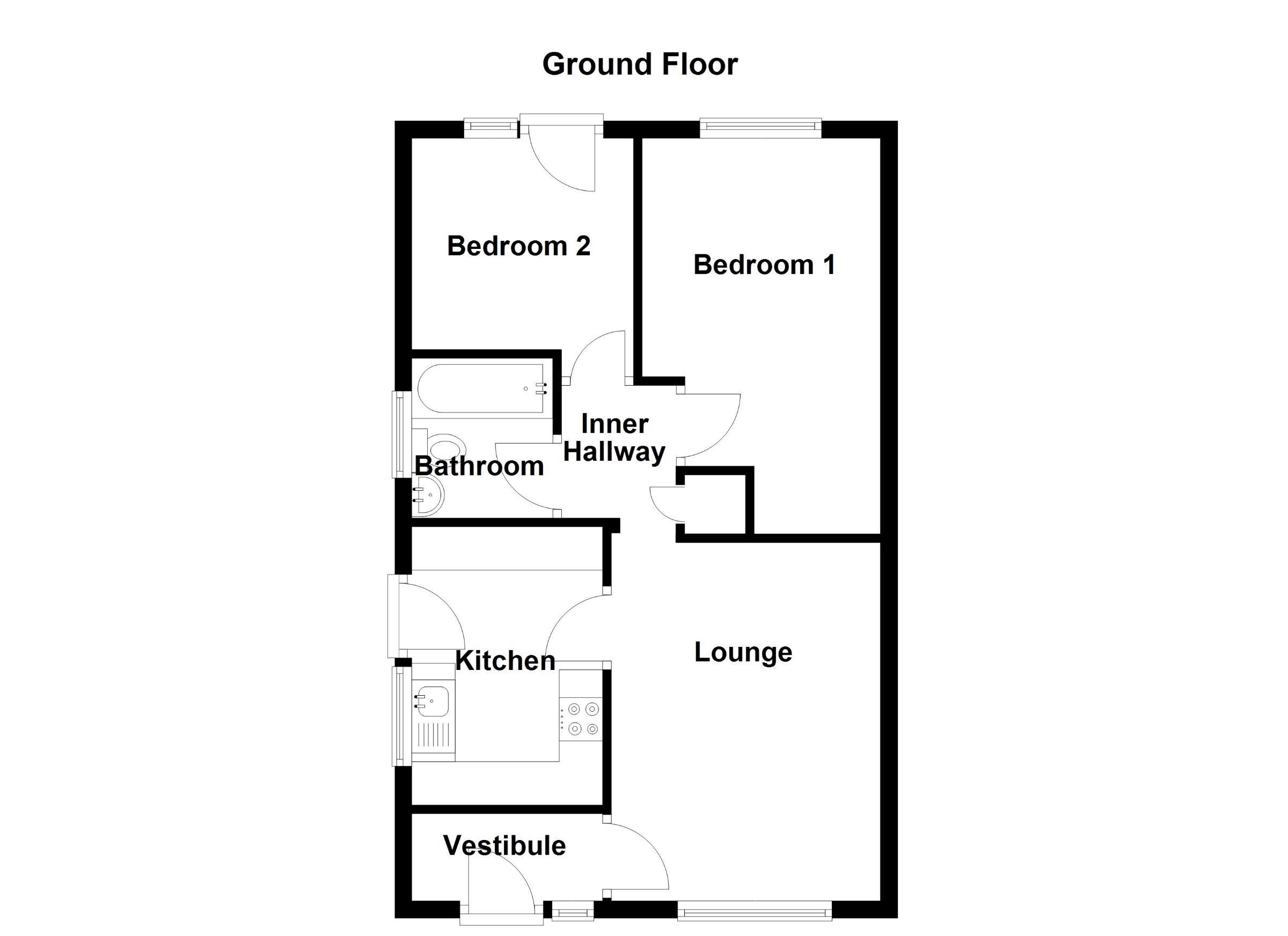 22 Grasmere Road, Morecambe floorplan