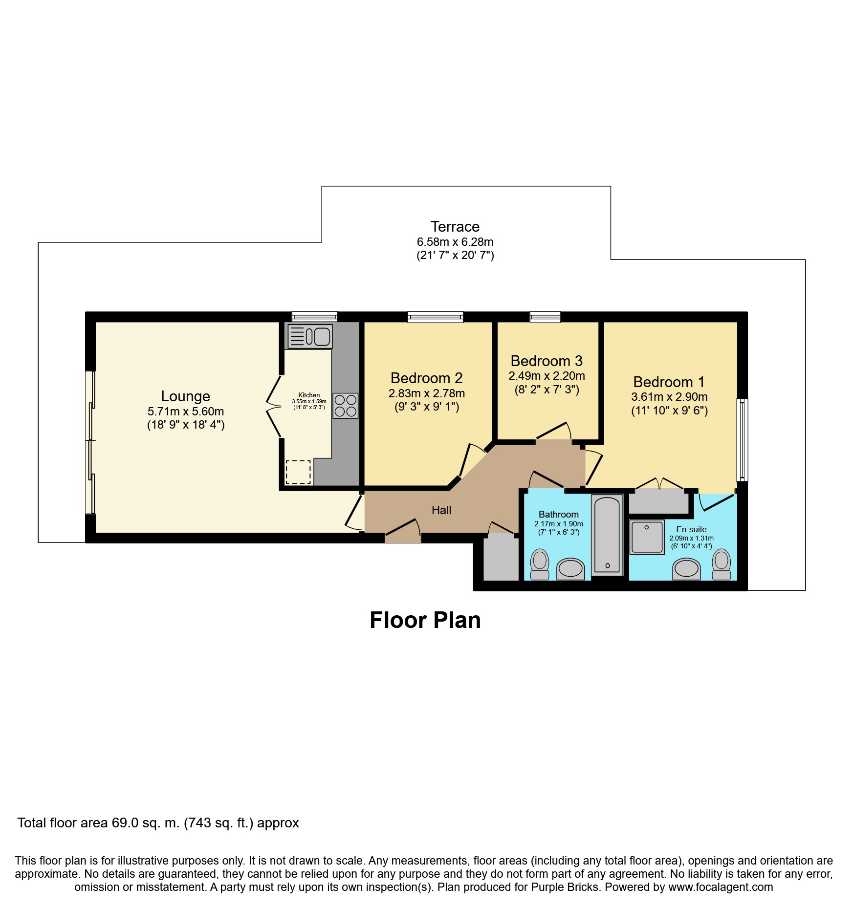 3 Bedrooms Flat for sale in 1 Fortune Avenue, Edgware HA8