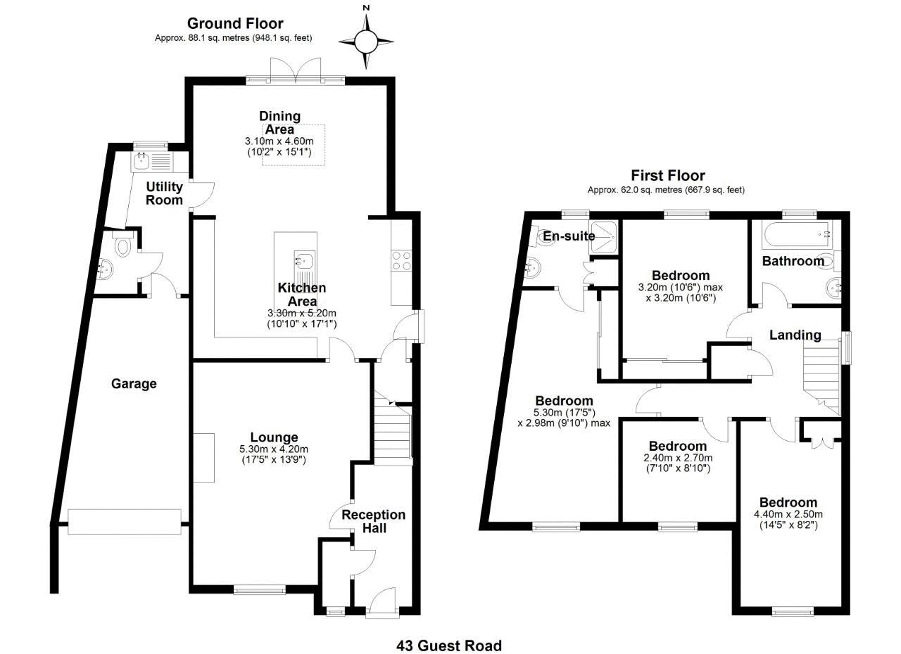 Guest Road, Broseley floorplan
