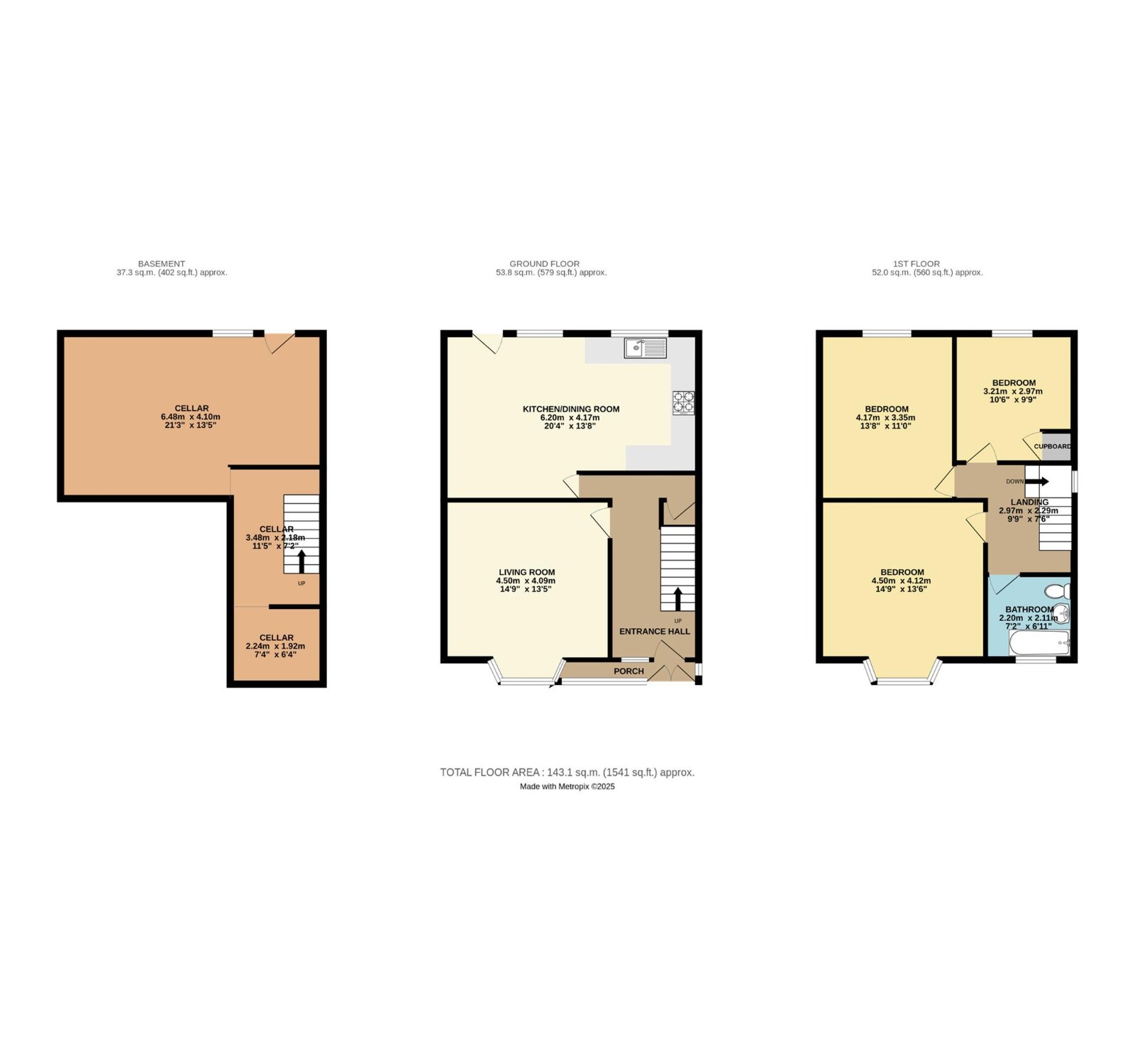 210, Manchester Road, Stockport floorplan