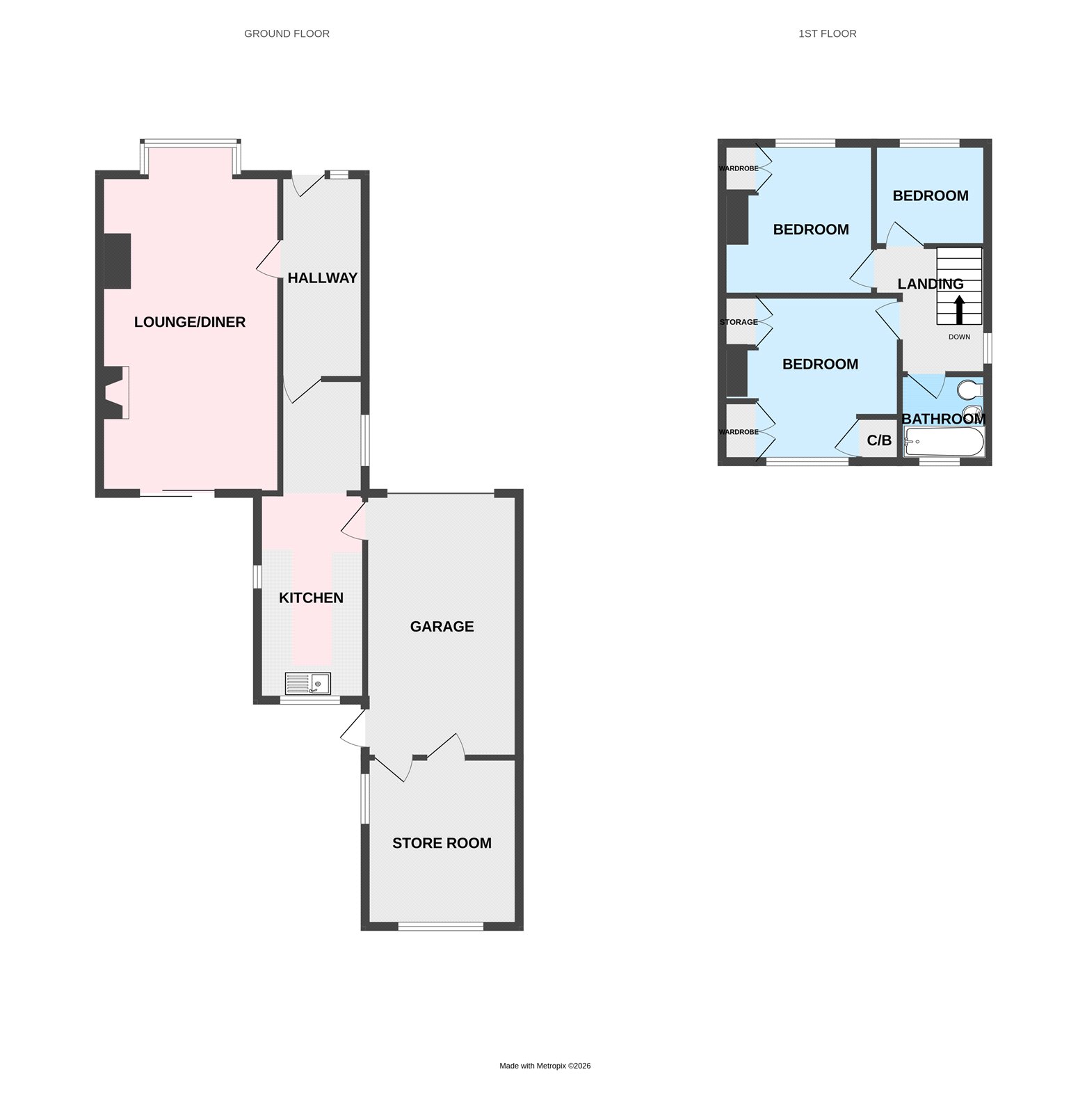 7, Garden City, Market Drayton floorplan
