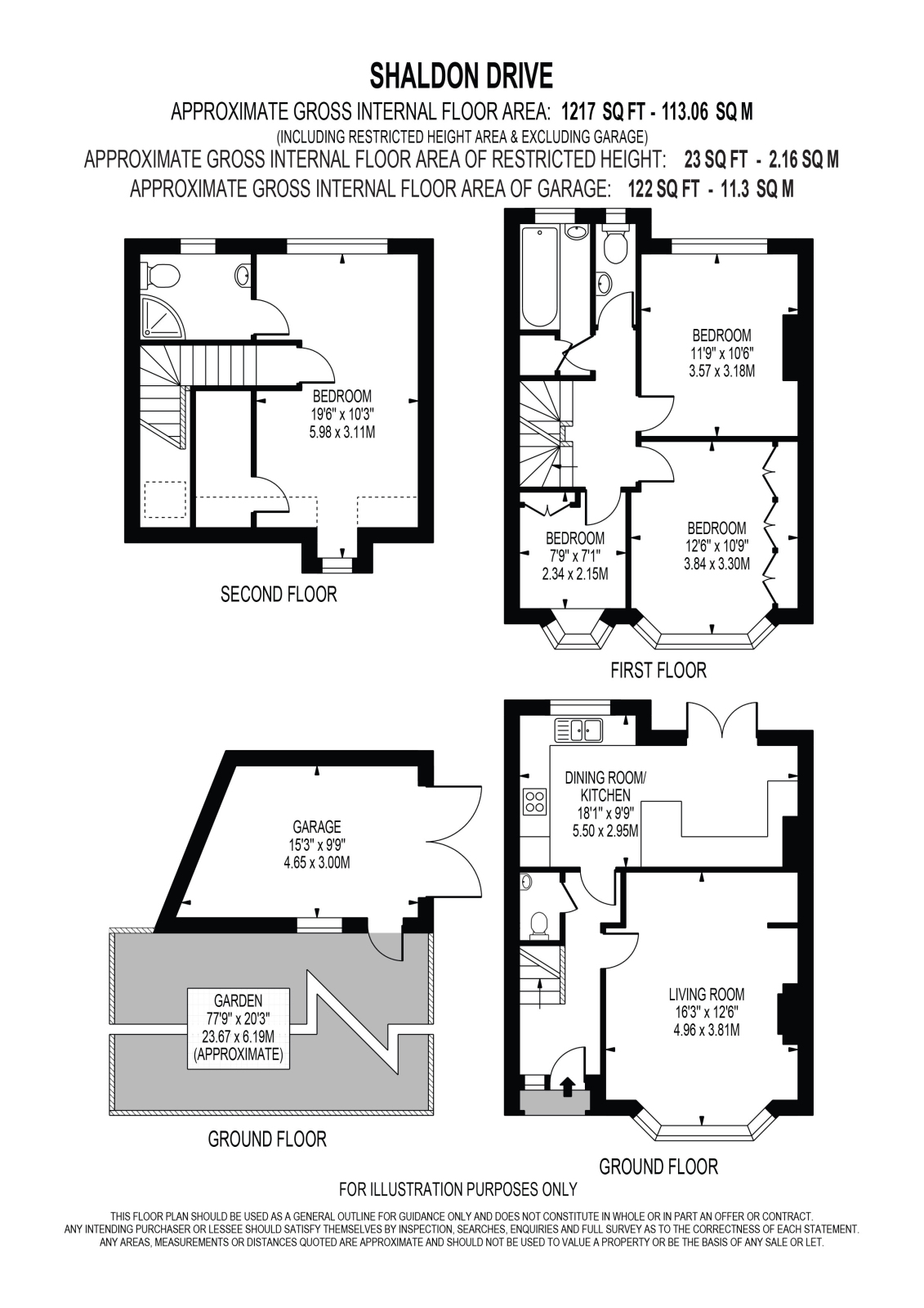 86, Shaldon Drive, Morden floorplan