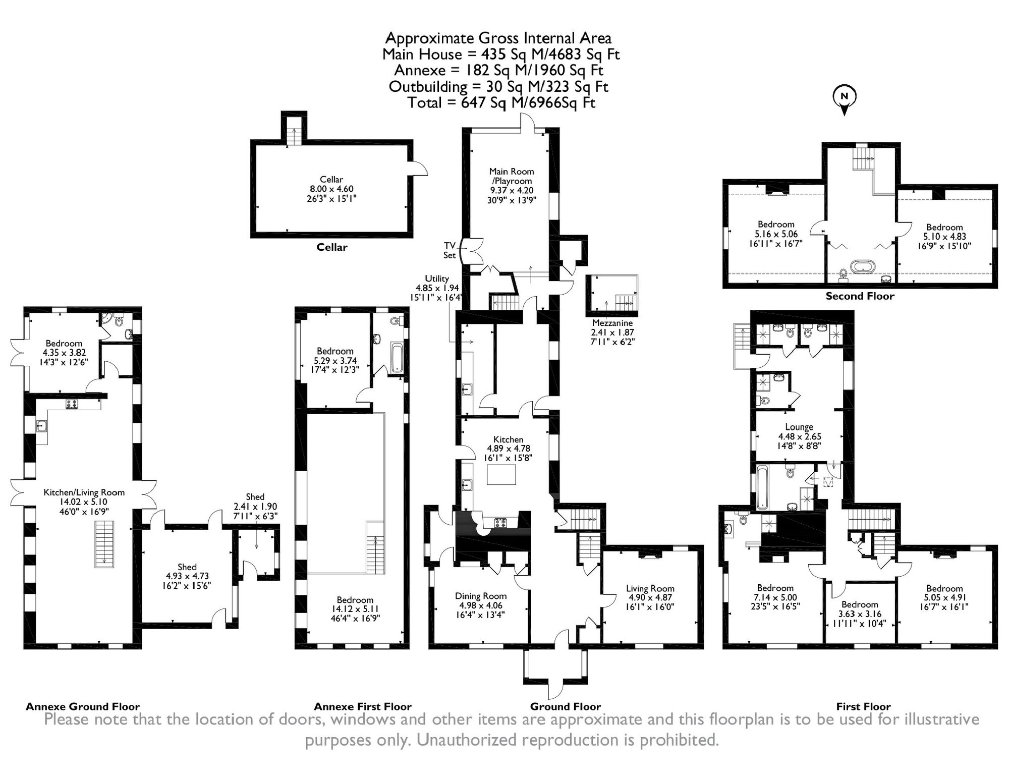Dursley Cross Farm Gloucester Road, Longhope floorplan