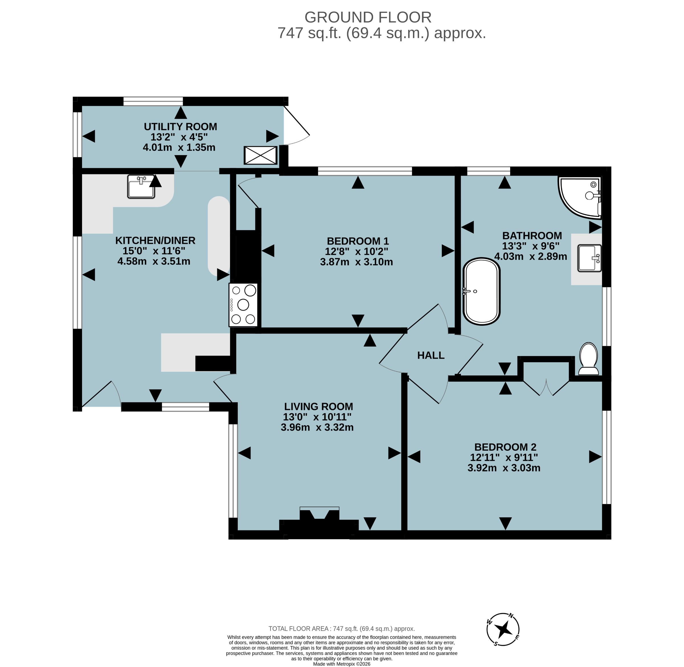 Broxholme, Lynton floorplan