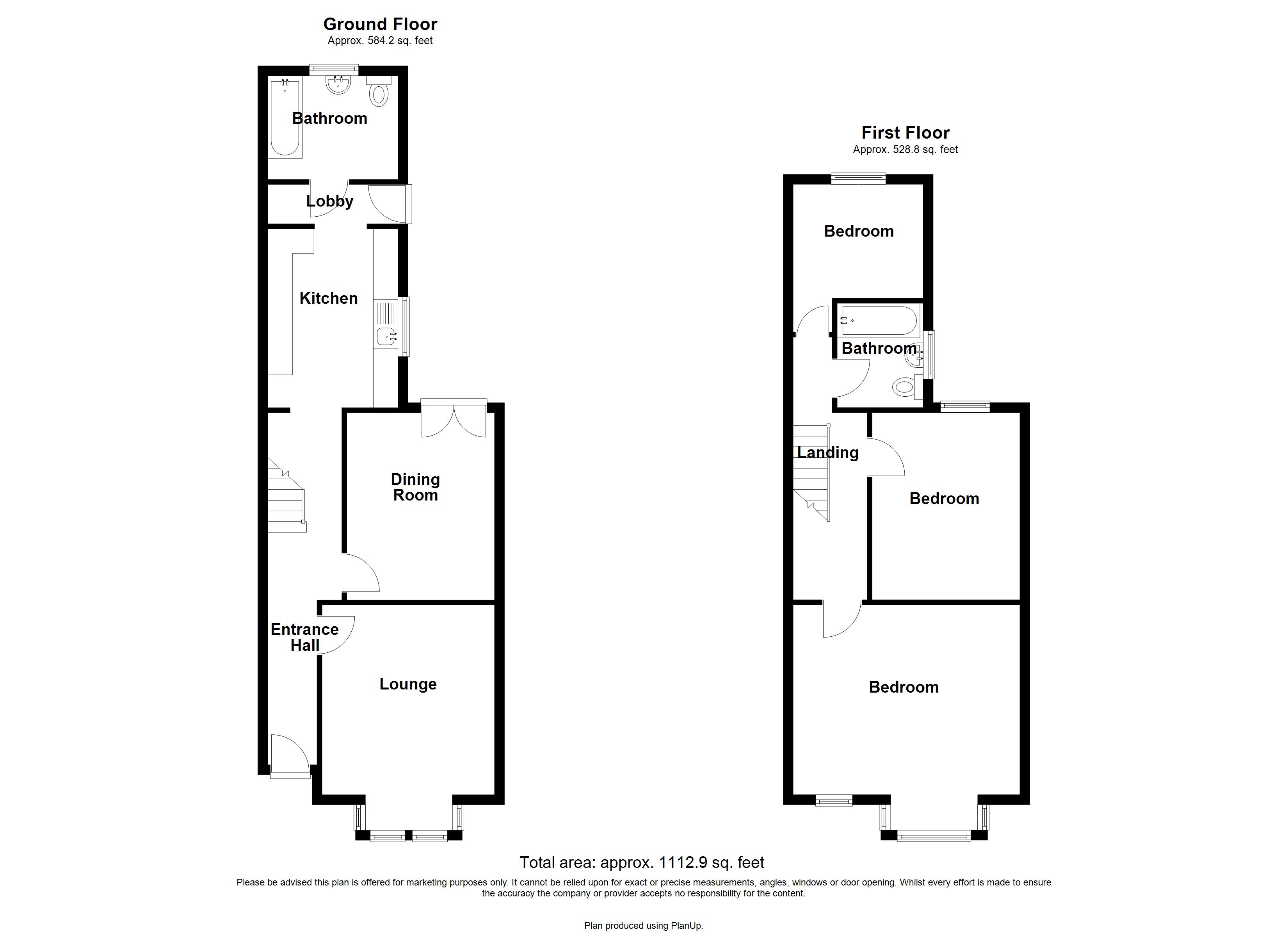 186, Rock Avenue, Kent floorplan