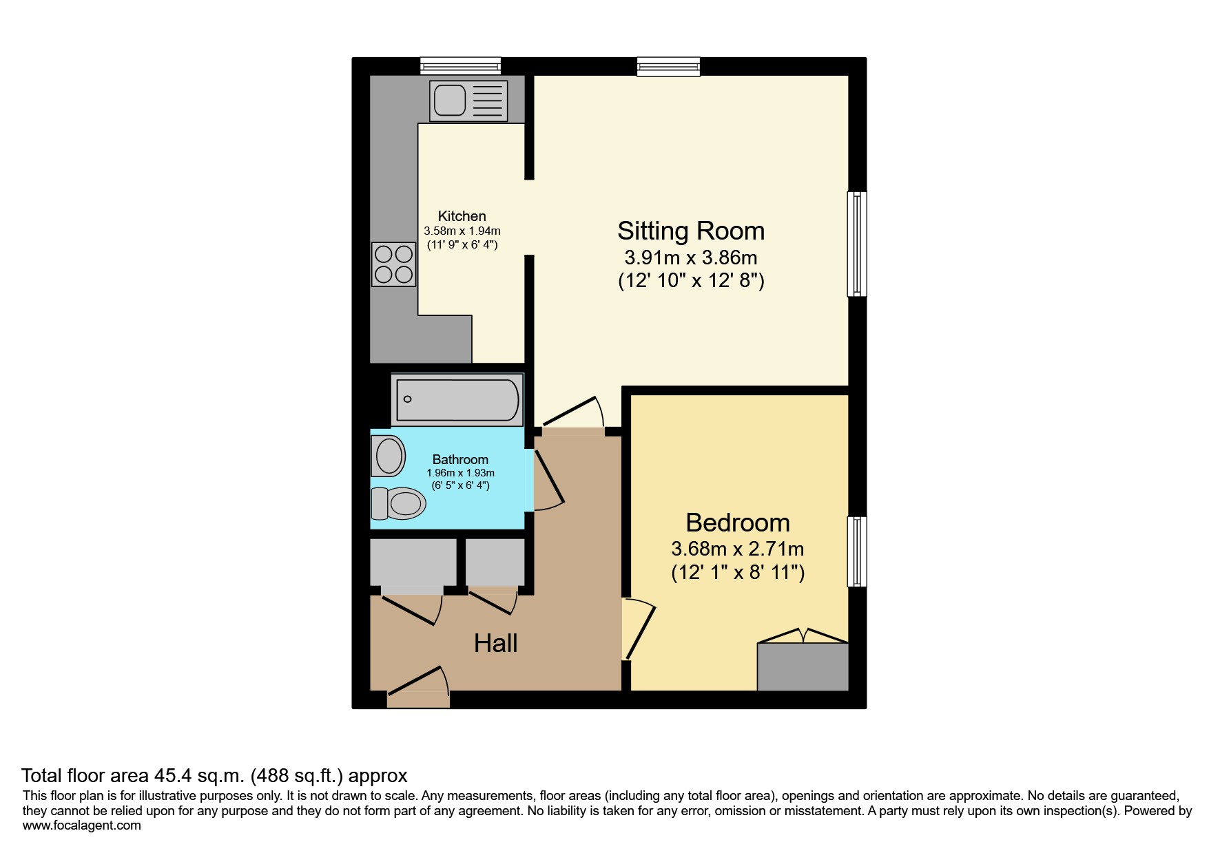 88, Jersey Drive, Wokingham floorplan