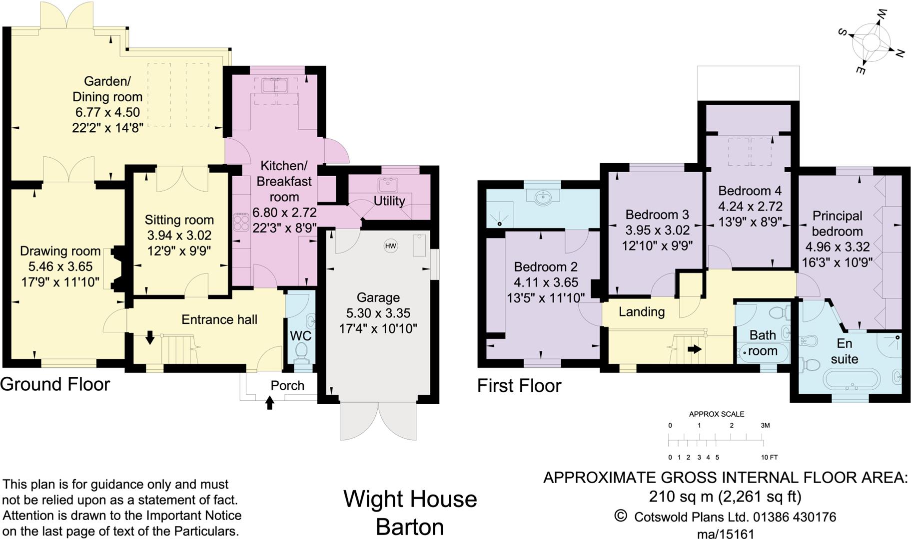Wight House, Welford Road, Alcester floorplan