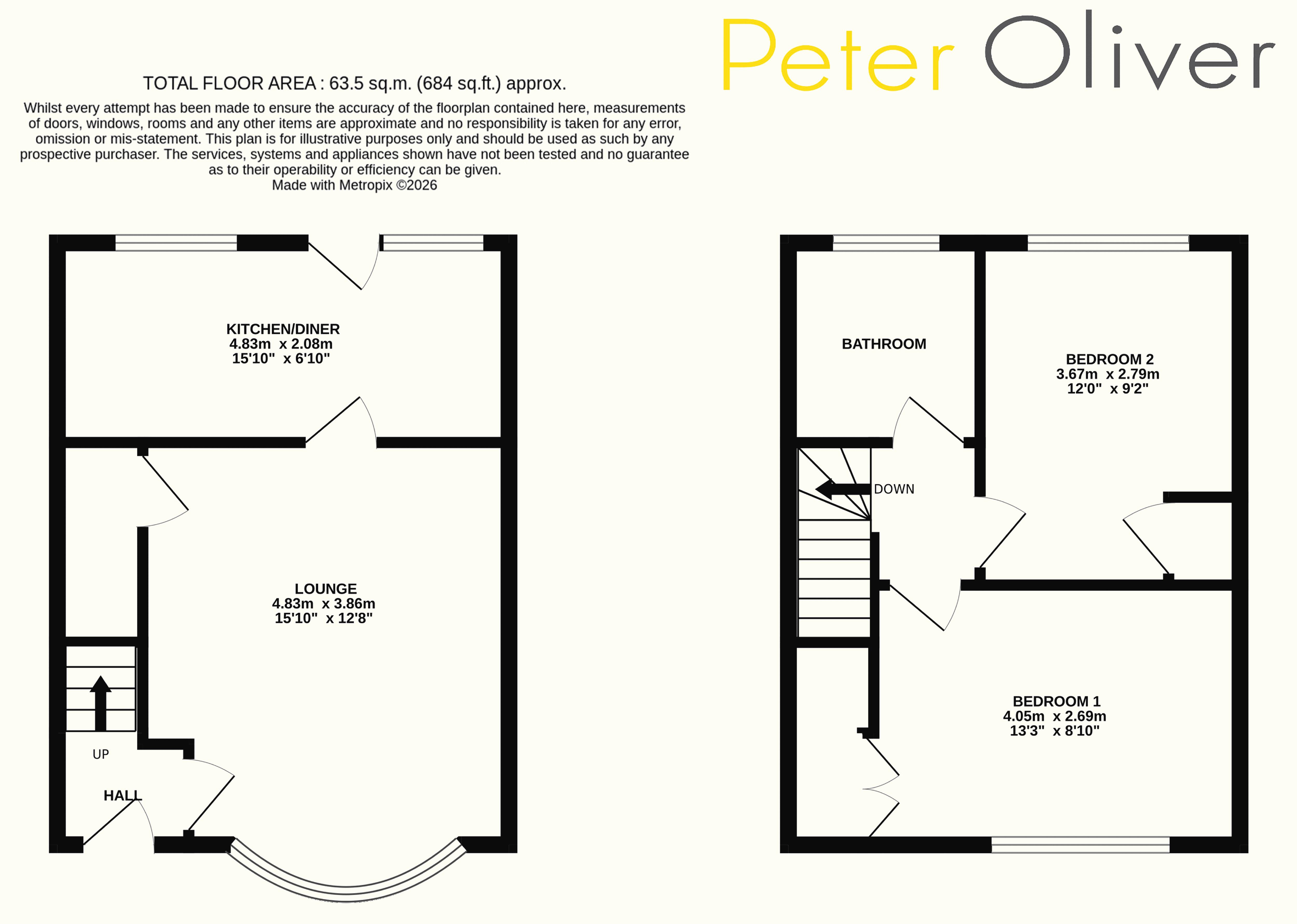 The Dene, Uckfield floorplan