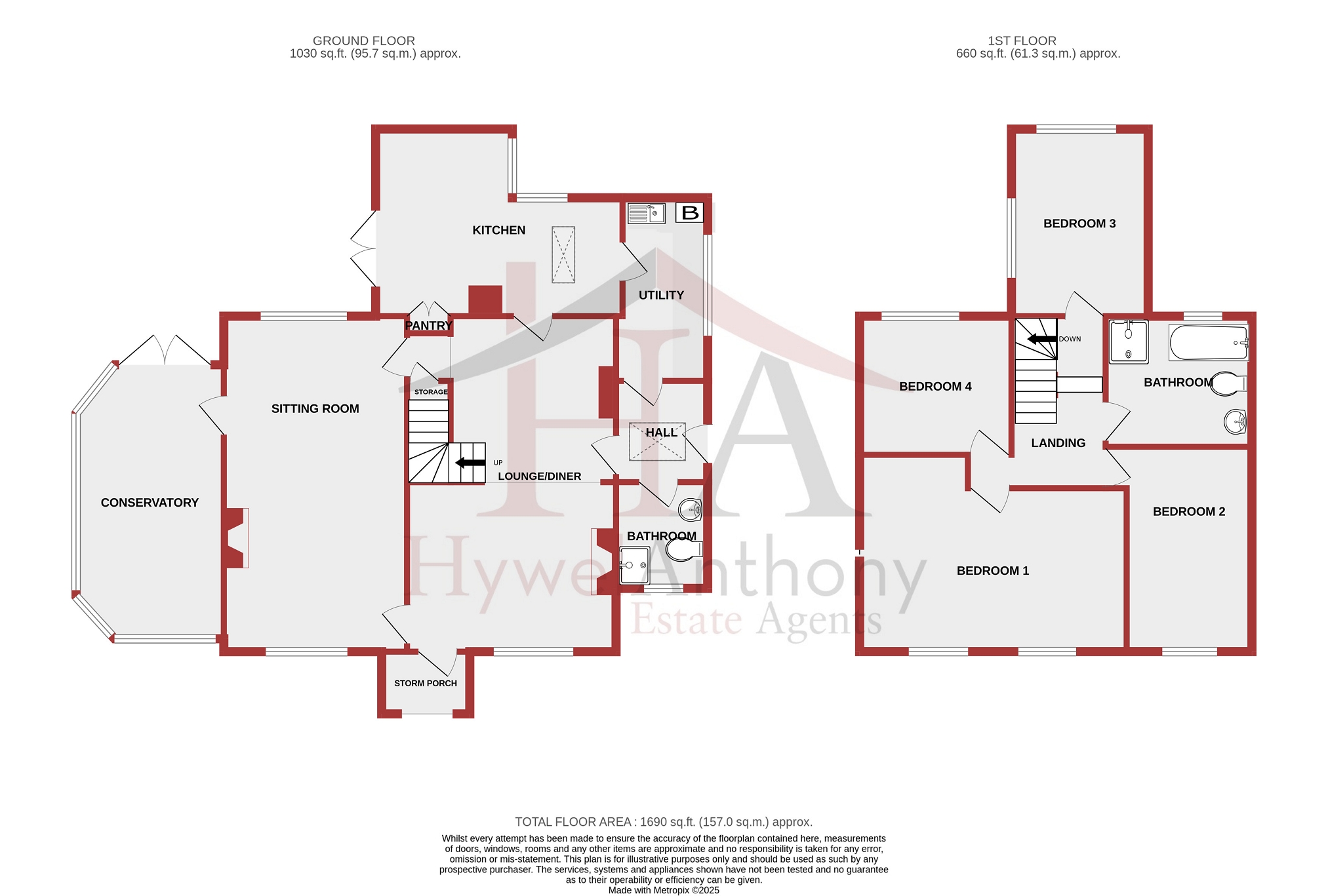 Oakfield House, Dehewydd Lane, Pontypridd floorplan