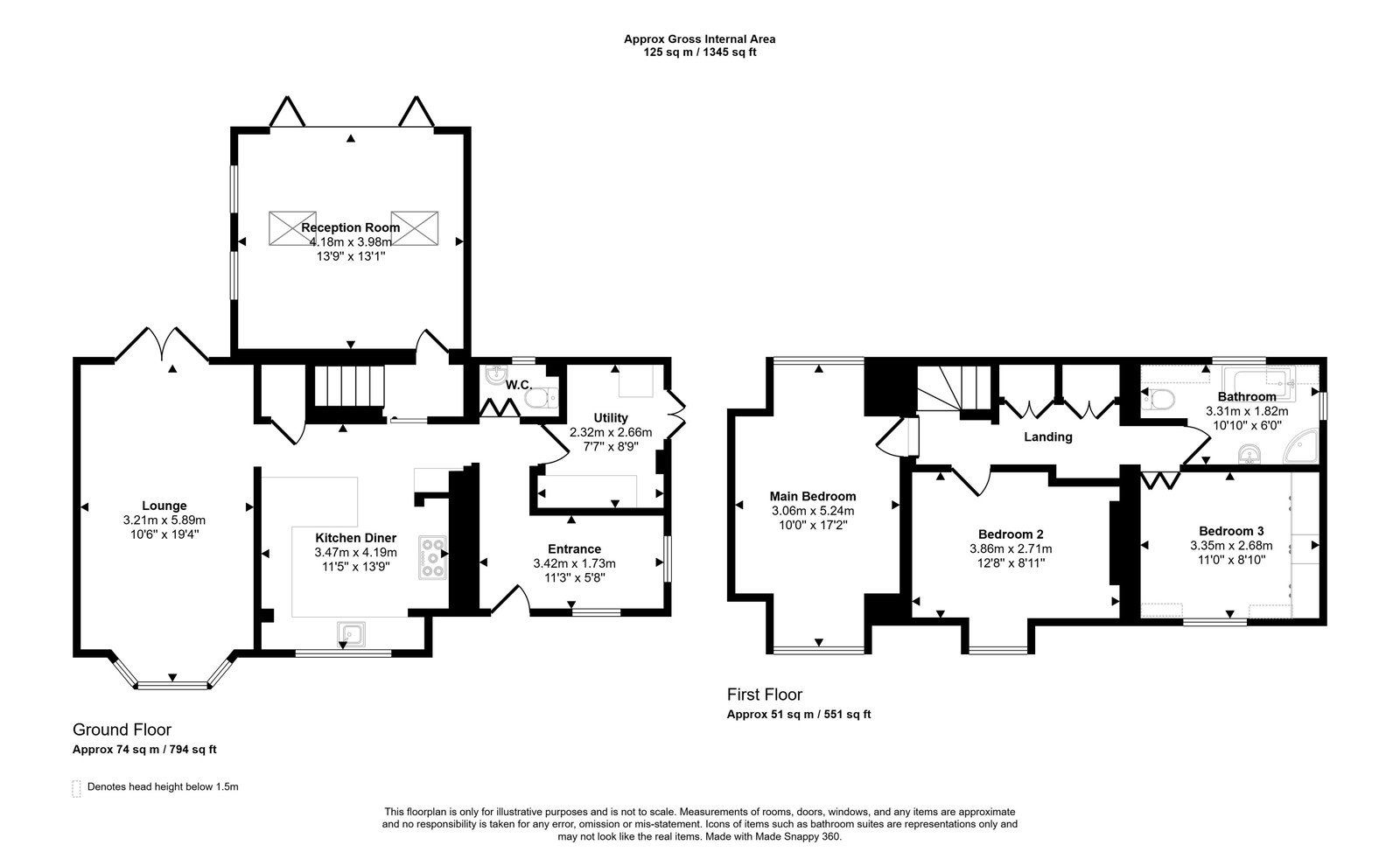 54, Silver Street, Birmingham floorplan