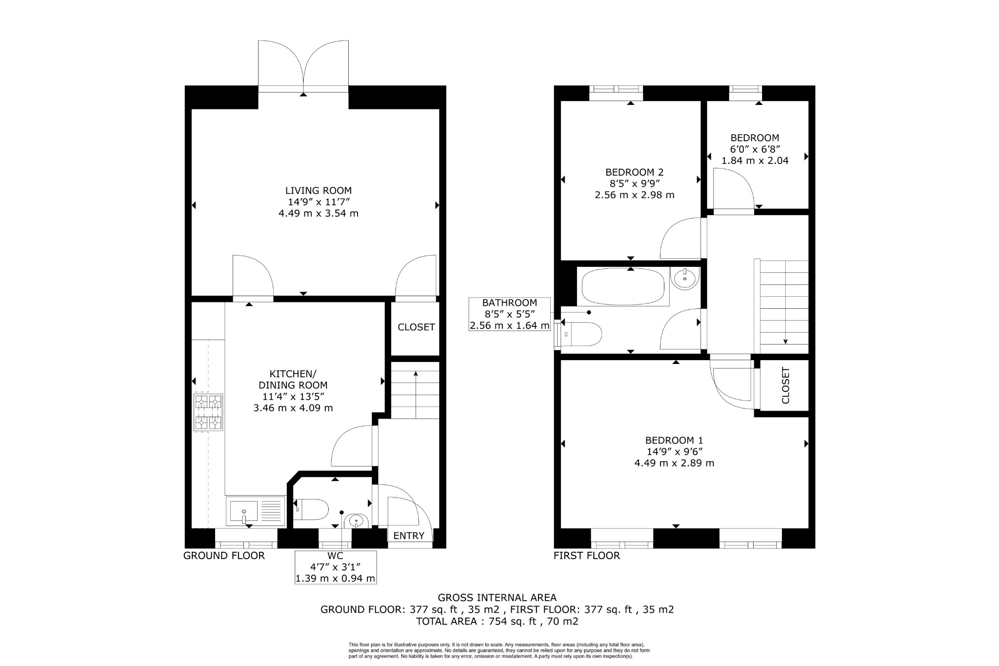 4 Garratt Way, Thorne, South Yorkshire floorplan