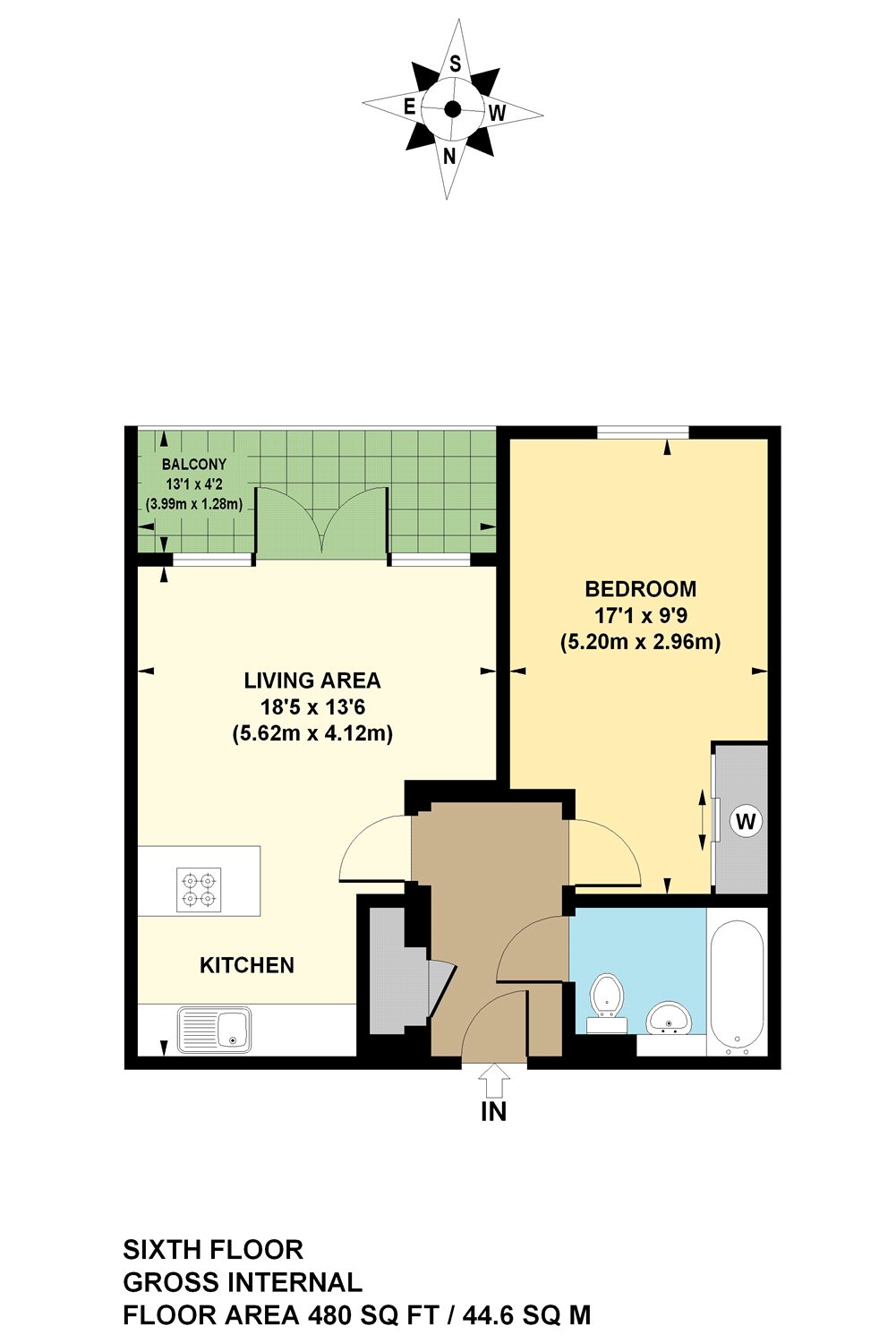 1 Bedrooms Flat to rent in Windsor Court, 18 Mostyn Grove, London E3
