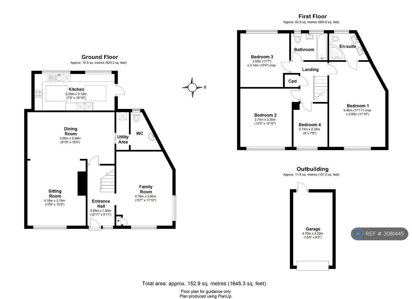 Saffron Walden floorplan
