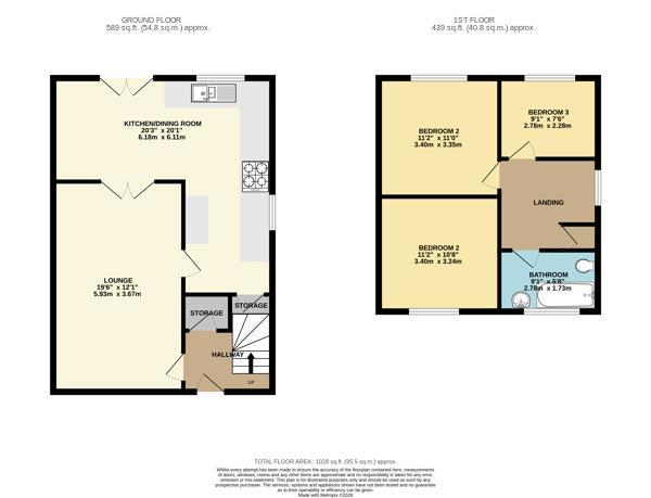 20, Norfolk Crescent, Manchester floorplan