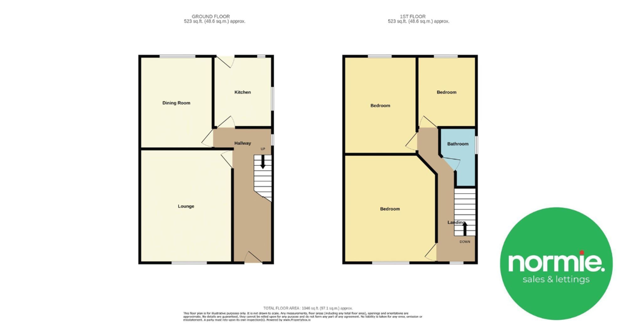 32 Droughts Lane, Manchester floorplan