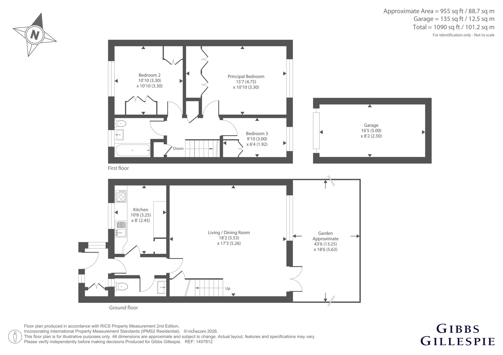 6, Avon Mews, Pinner floorplan