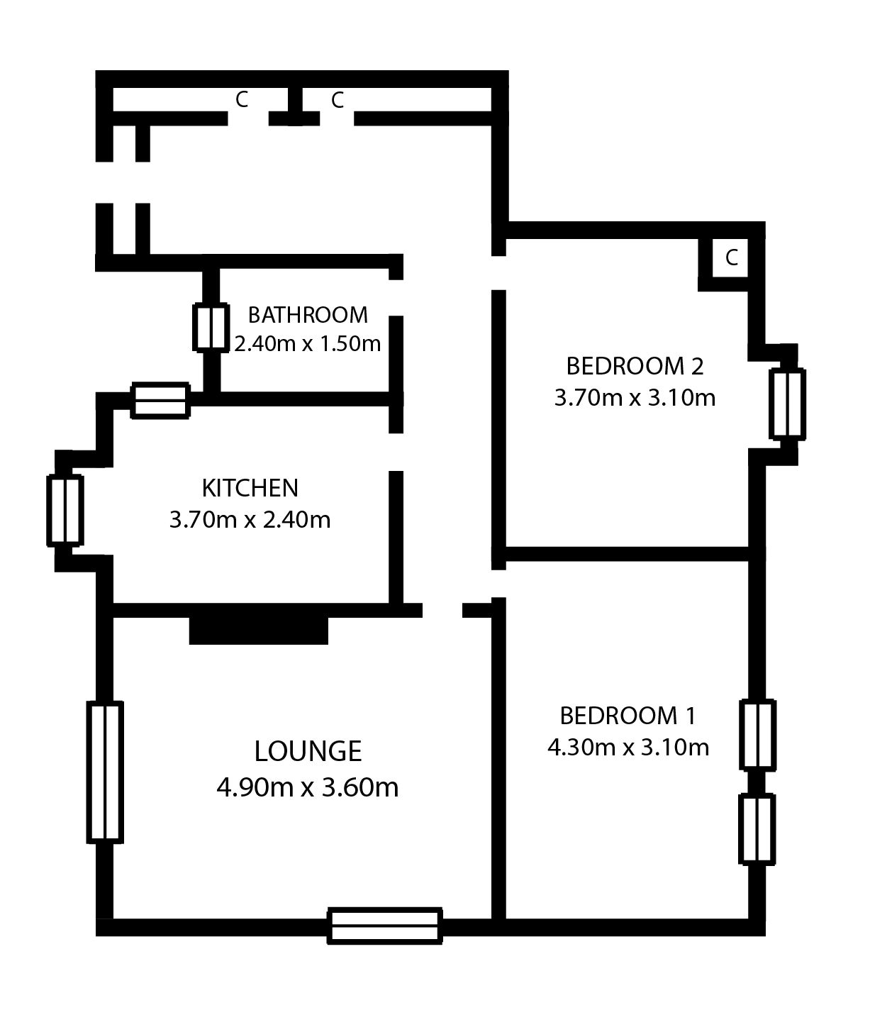 2 Bedrooms Flat for sale in 34 Kerrycroy Avenue, Toryglen, Glasgow G42