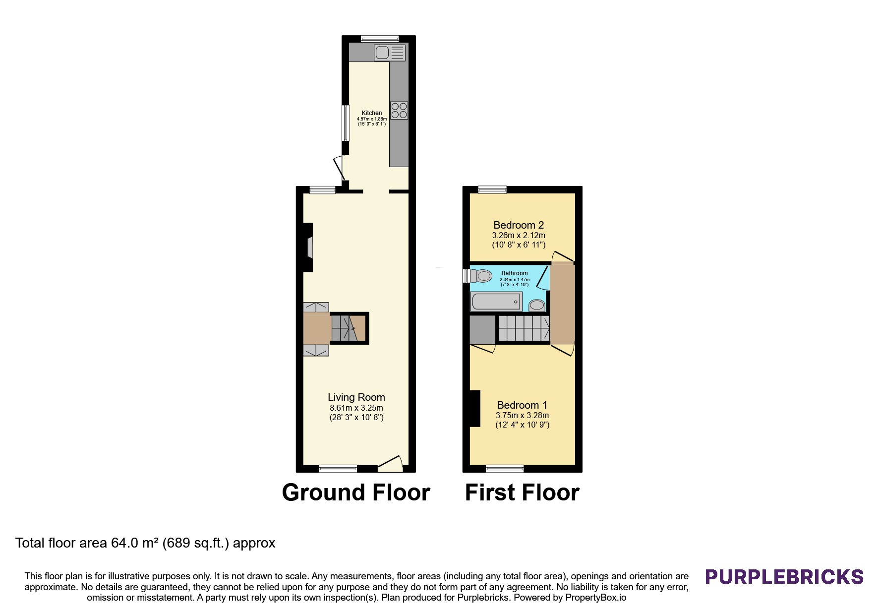 42, Cashs Lane, Coventry floorplan