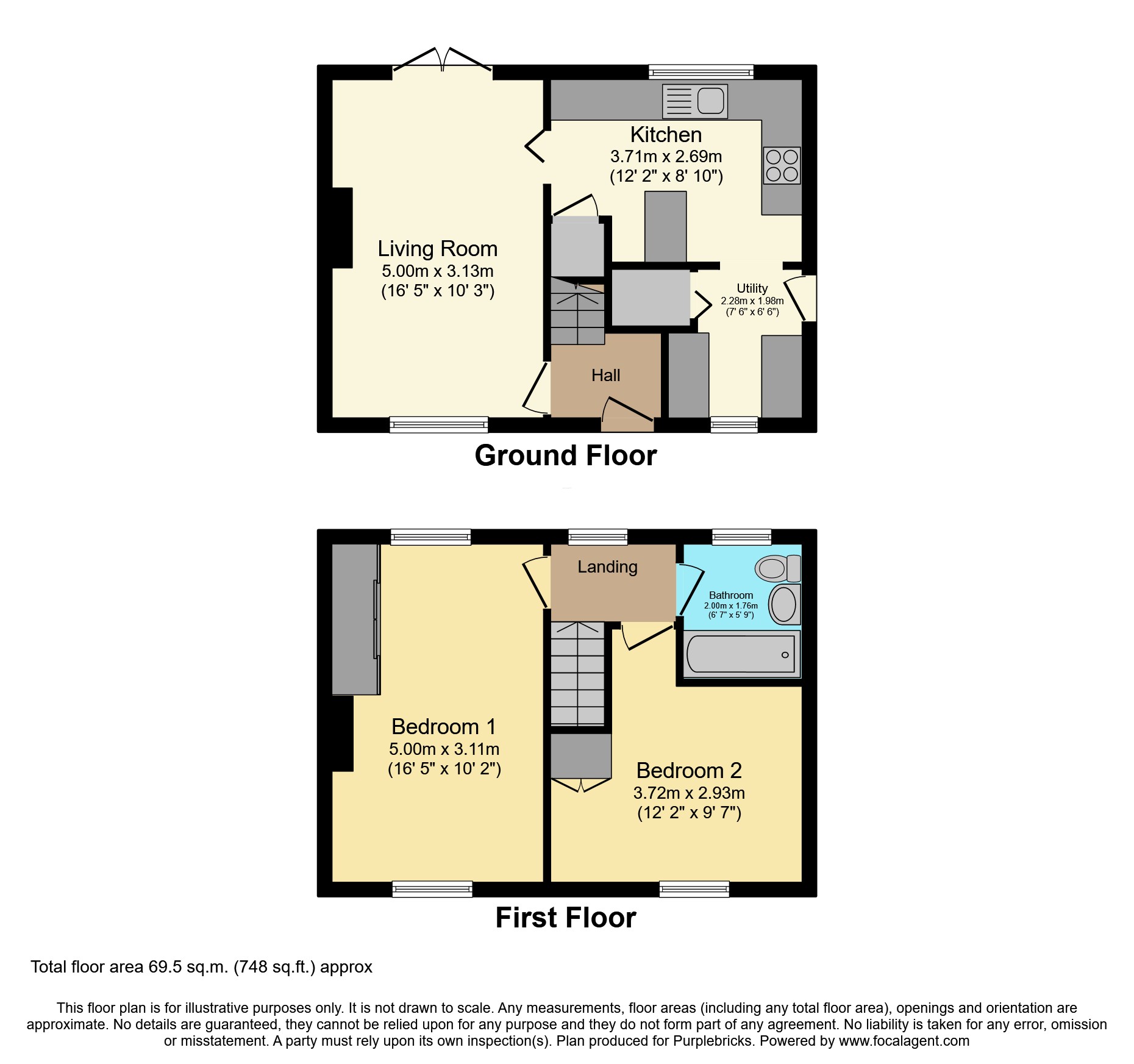 70, McCracken Drive, Newcastle upon Tyne floorplan