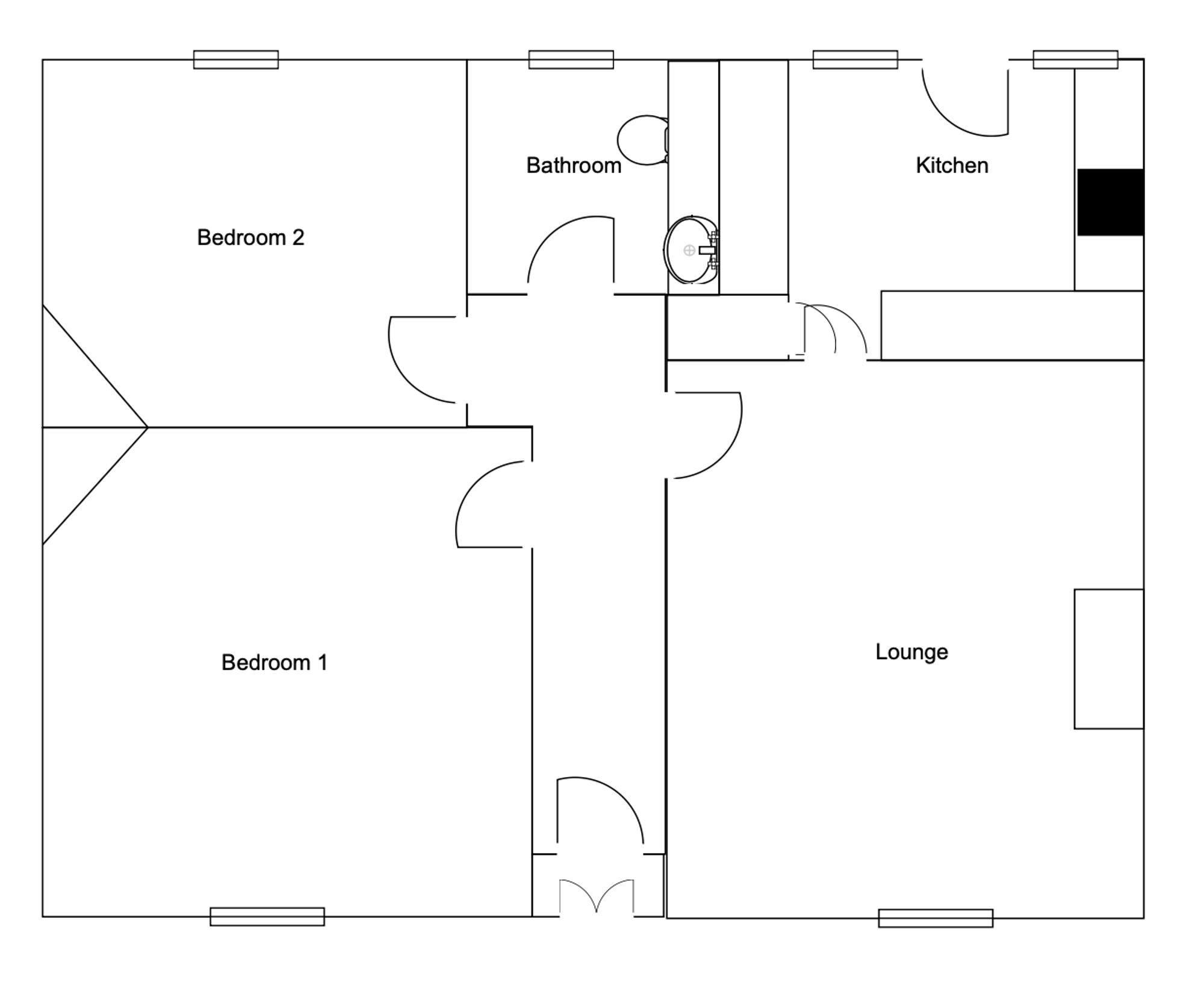 8 Gray Street, Greenock floorplan