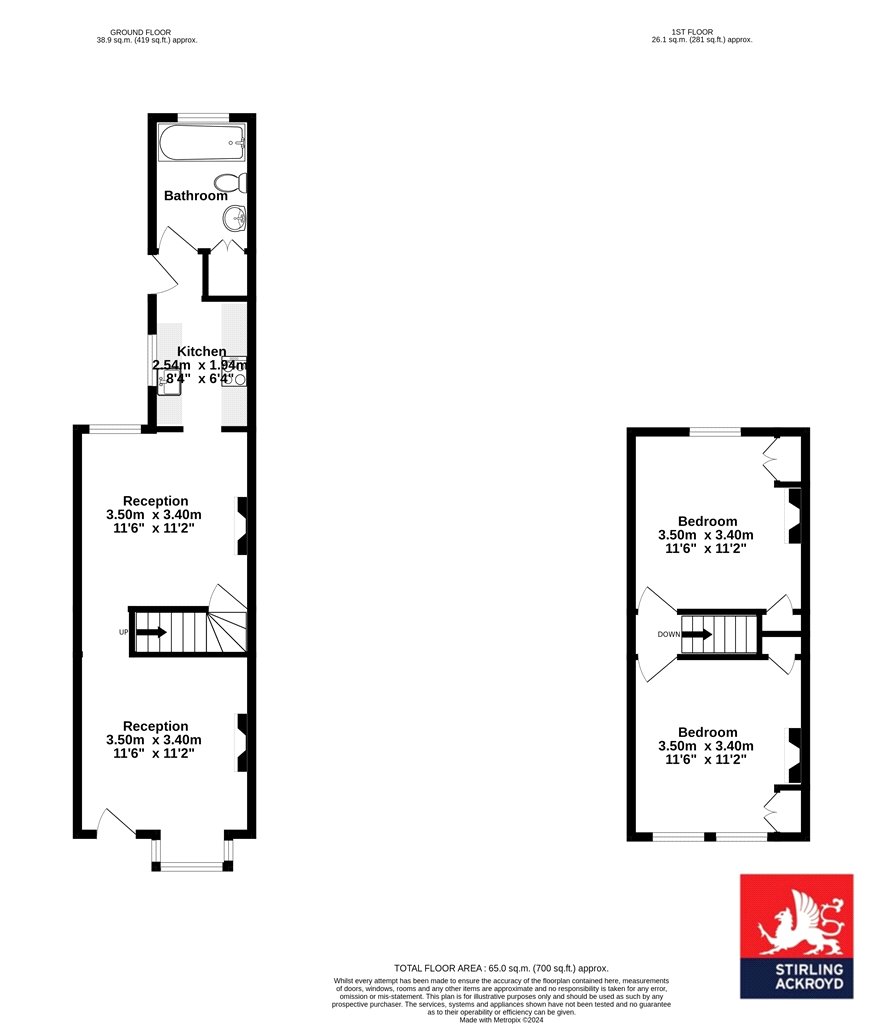 34, Belle Vue Road, Hampshire floorplan
