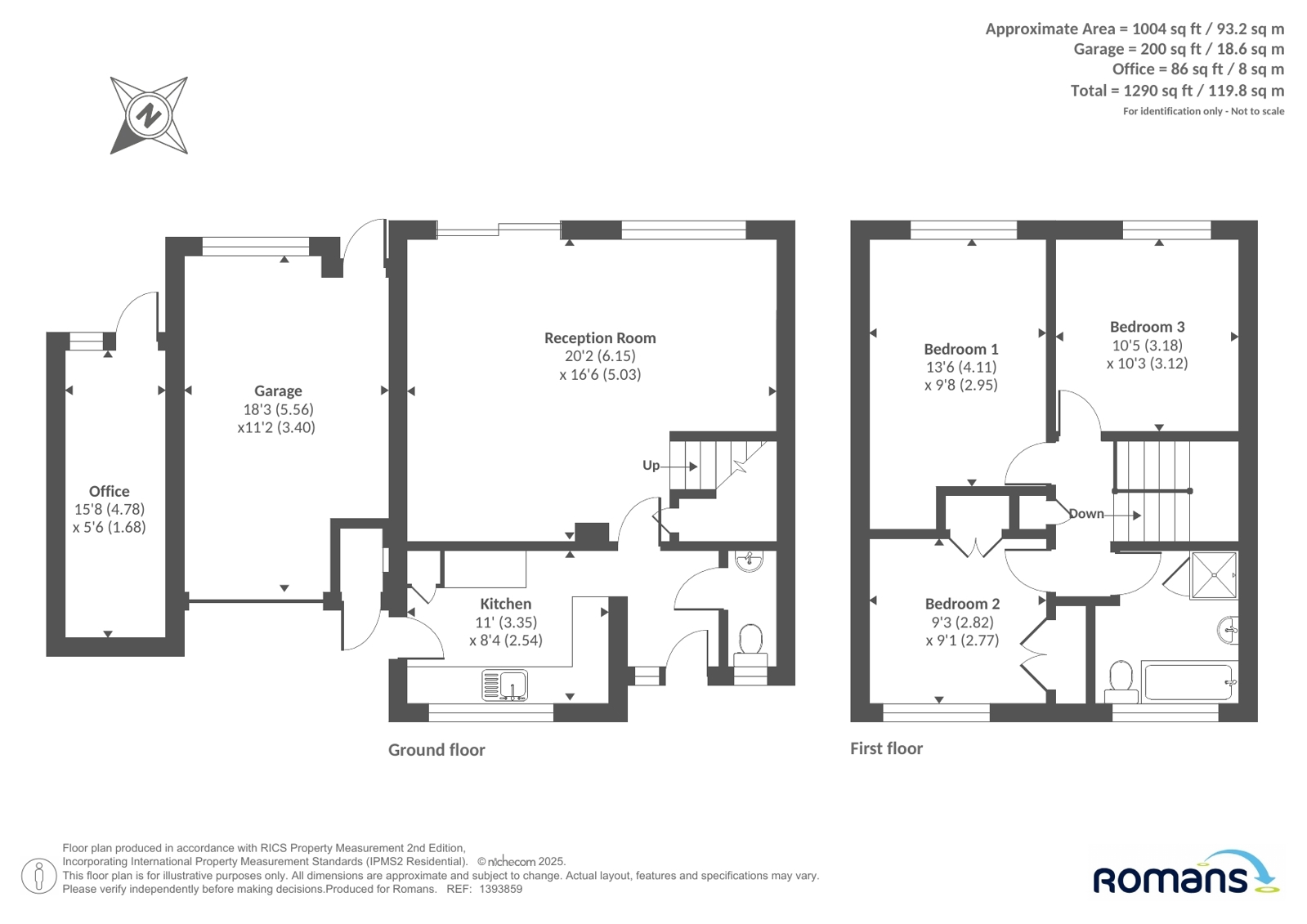 3, Harlech Avenue, Reading floorplan