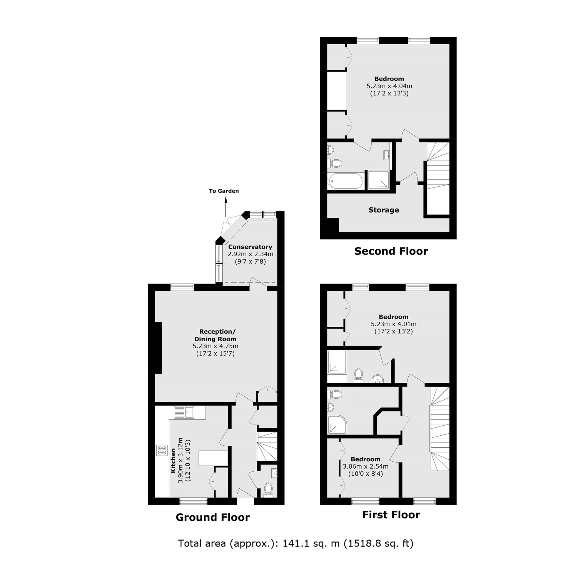 100, King George Street, London floorplan