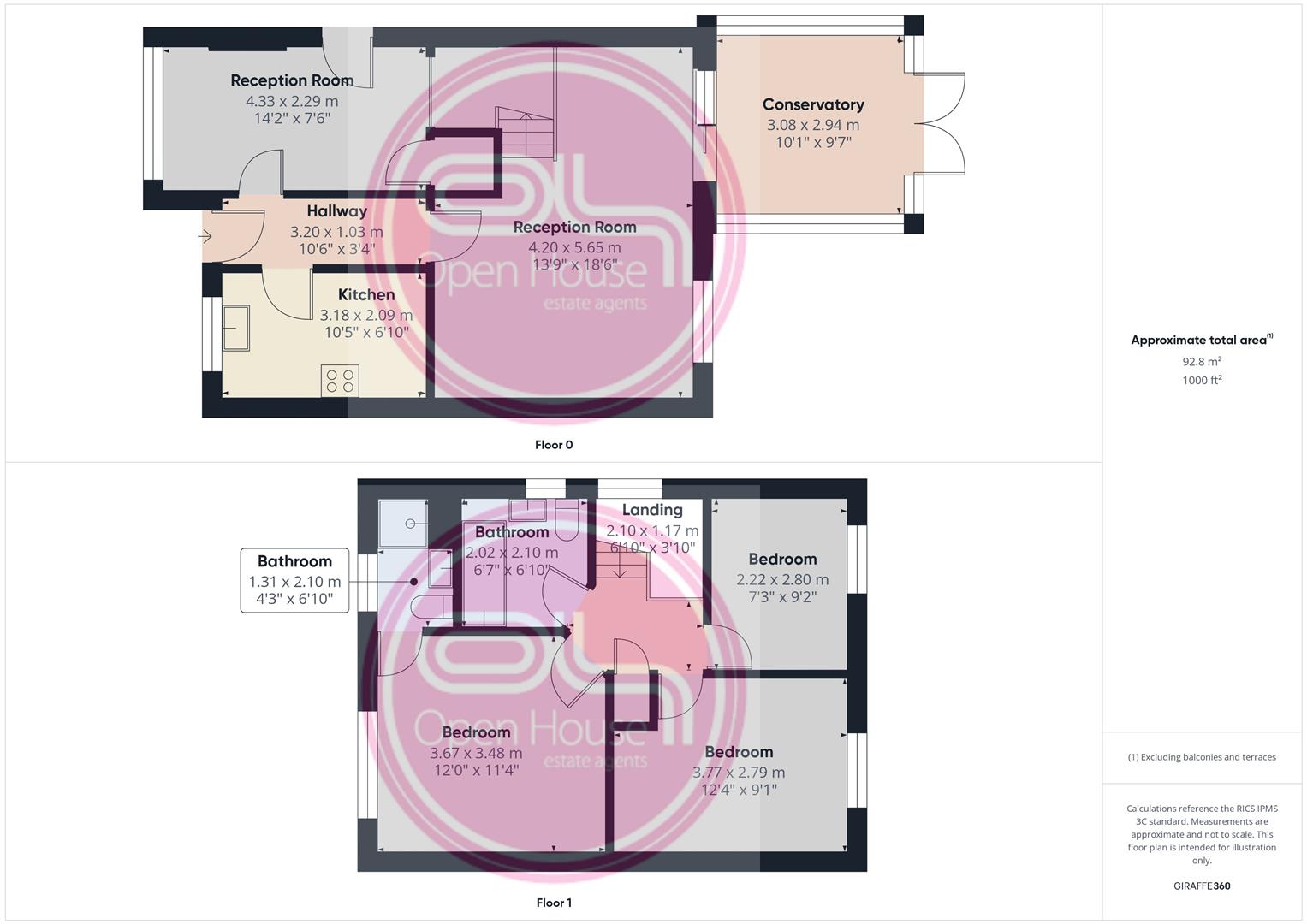 15, Home Farm Court, Castle Gresley floorplan
