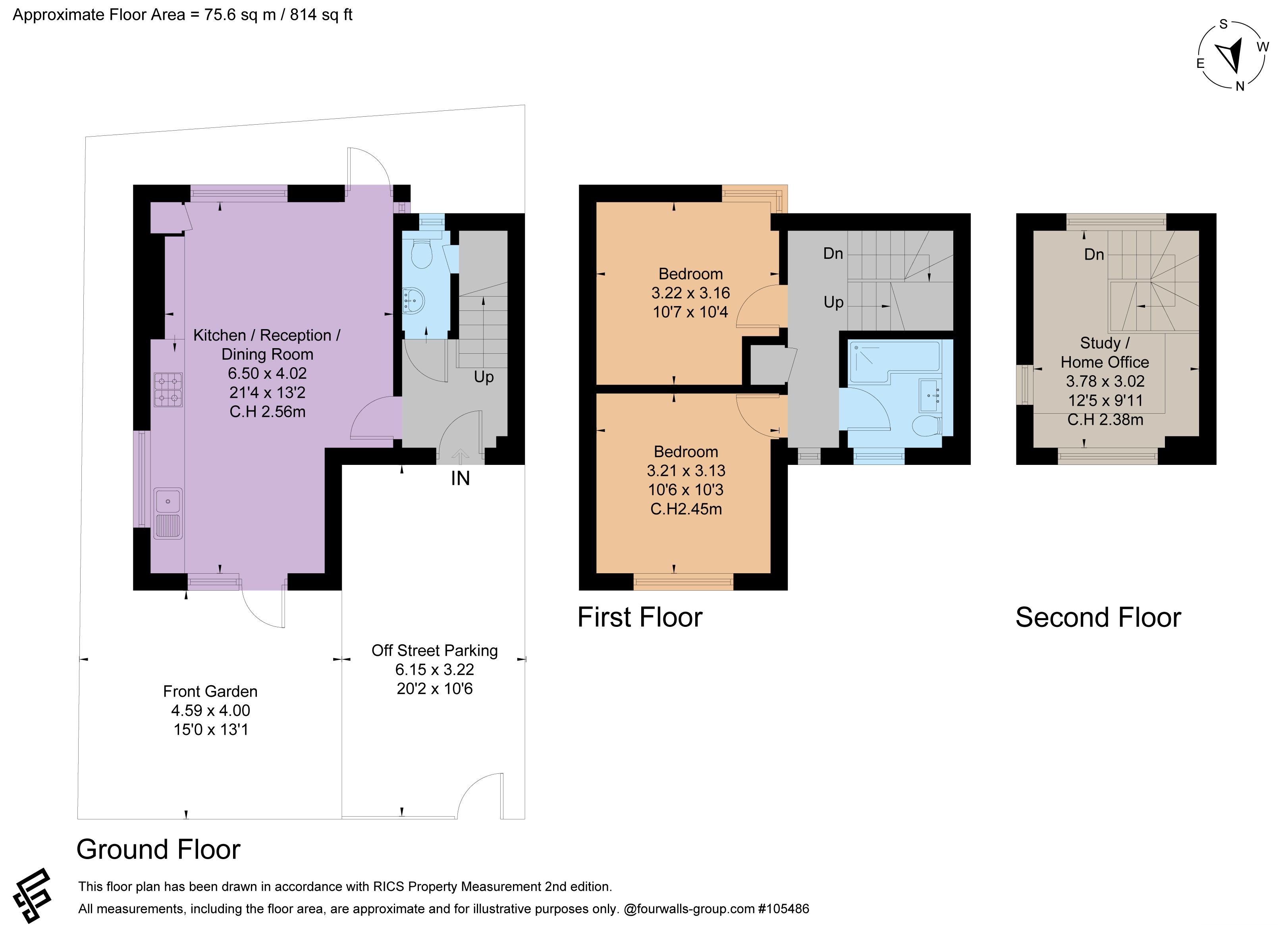 44, Lampard Grove, London floorplan