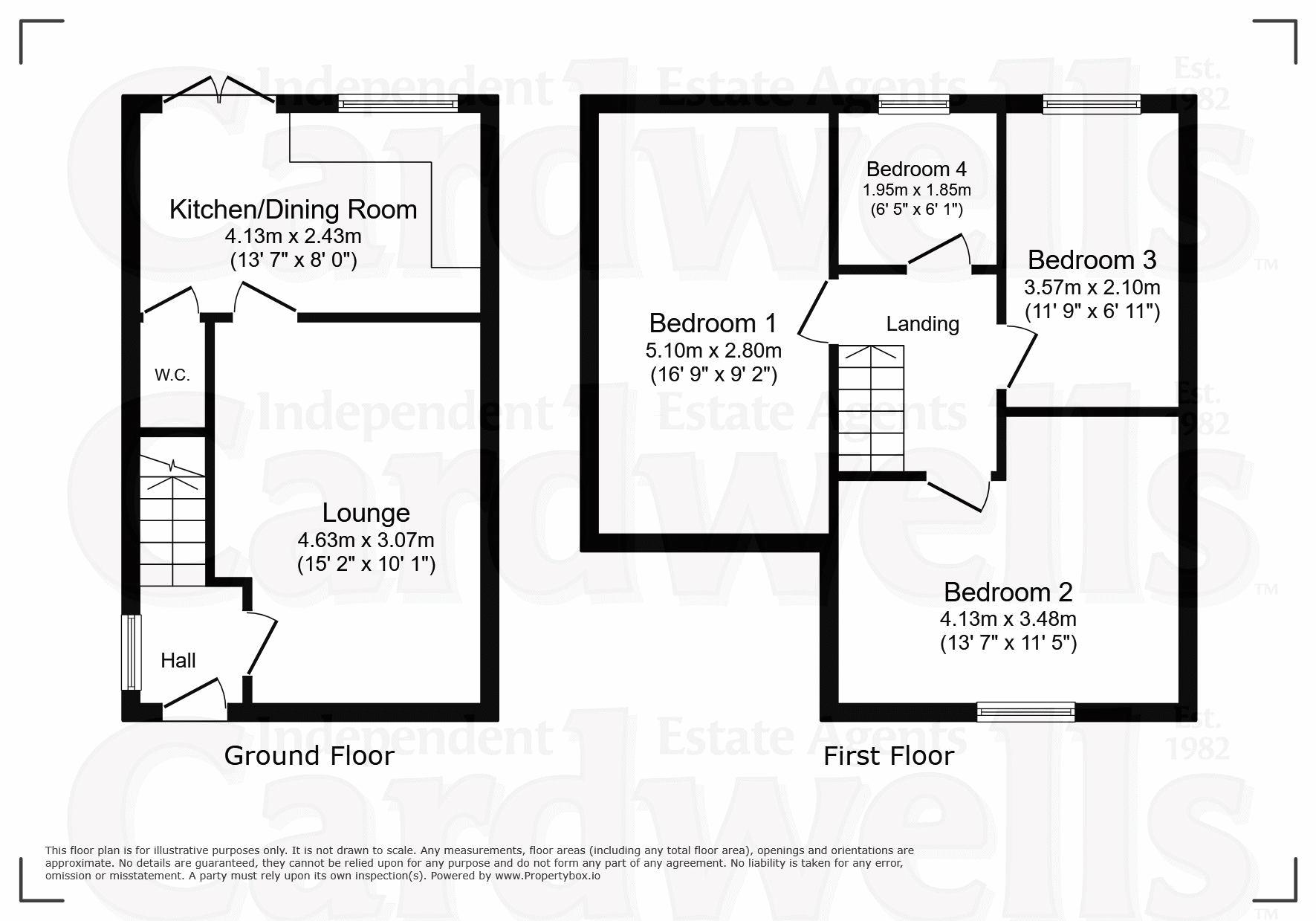 16, Skein Street, Whitworth floorplan
