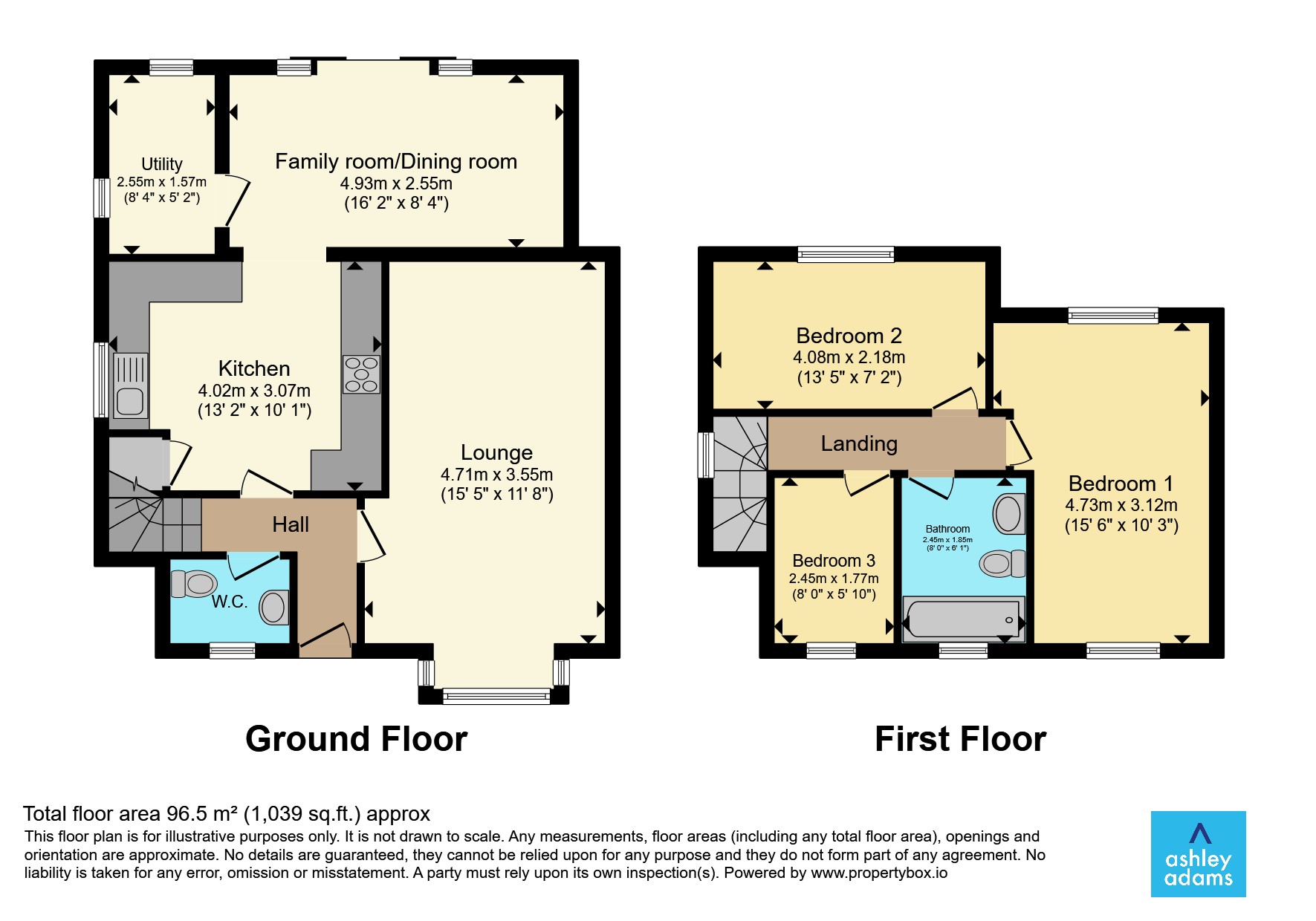 16, Belmont Avenue, Derby floorplan