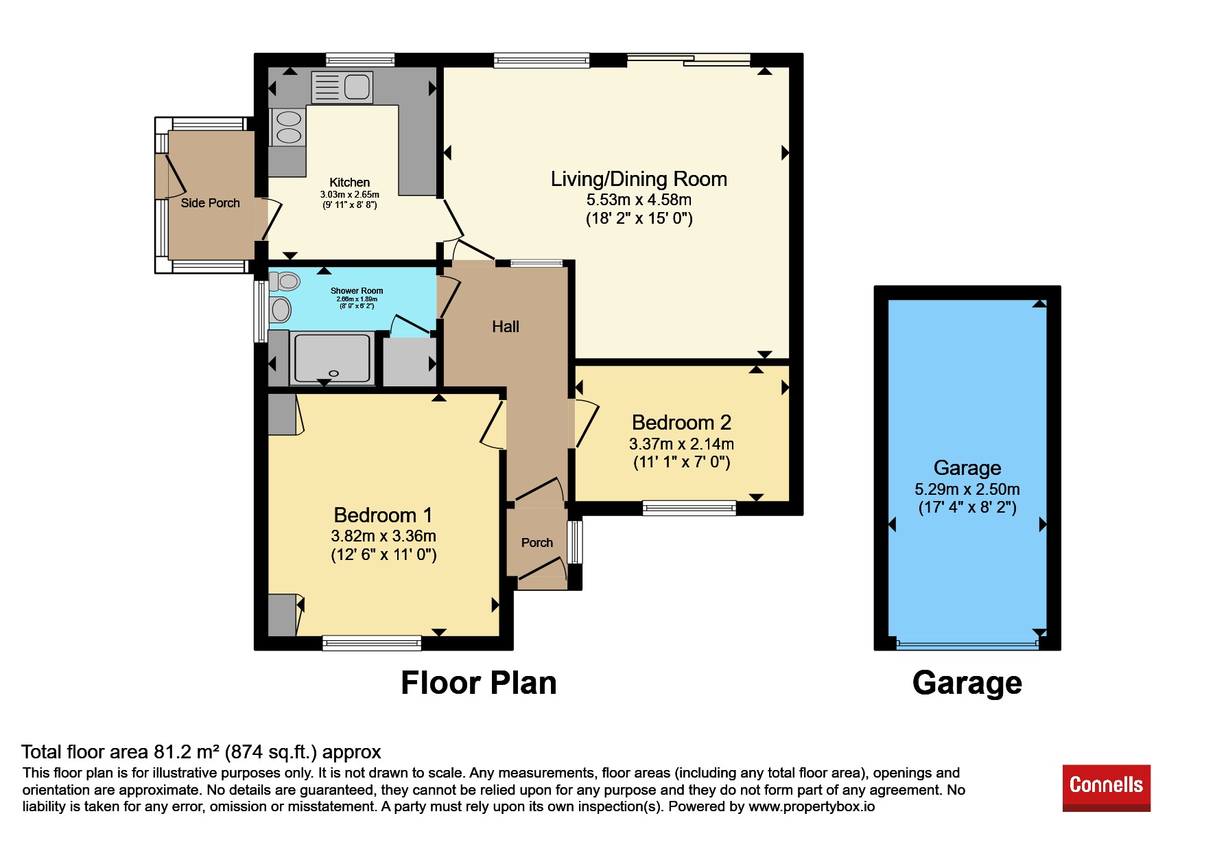 2, Druids Walk, Dorchester floorplan