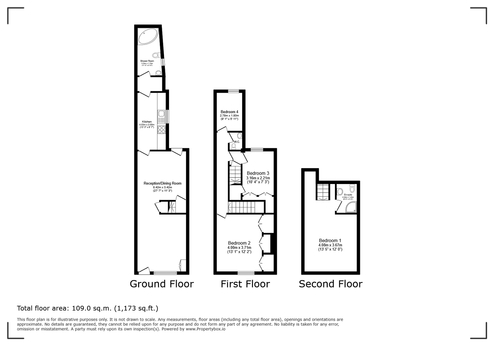 34, Moat Road, Leicester floorplan