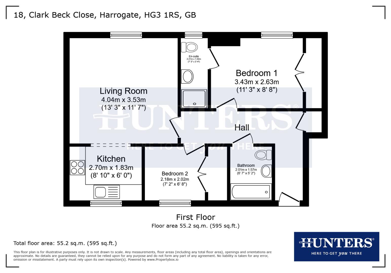 18, Clark Beck Close, Harrogate floorplan