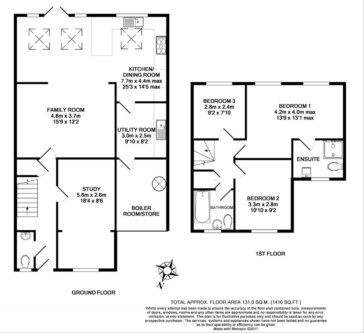 41, Fidlers Walk, Reading floorplan