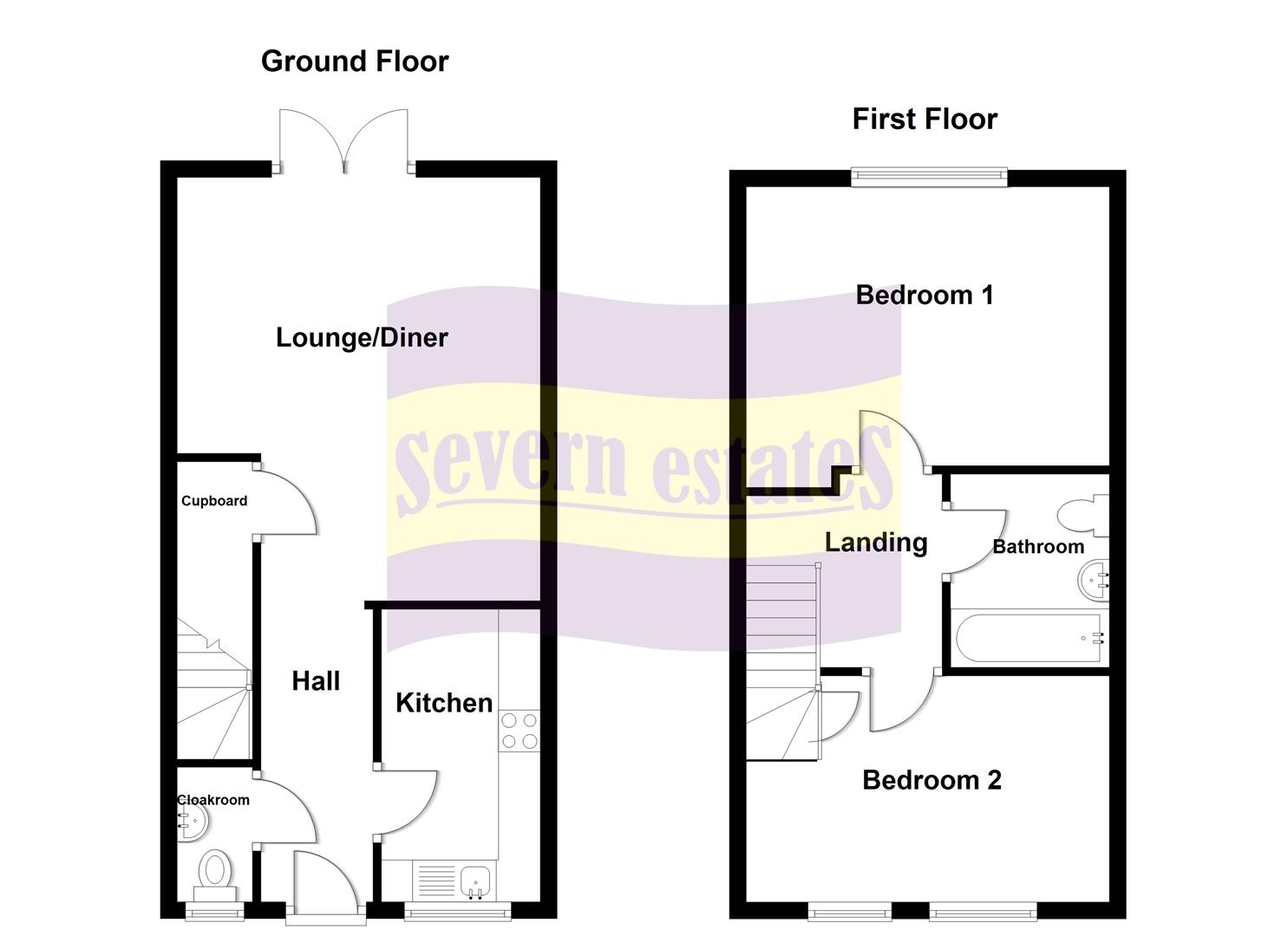 4, Foxglove Close, Stourport-On-Severn floorplan