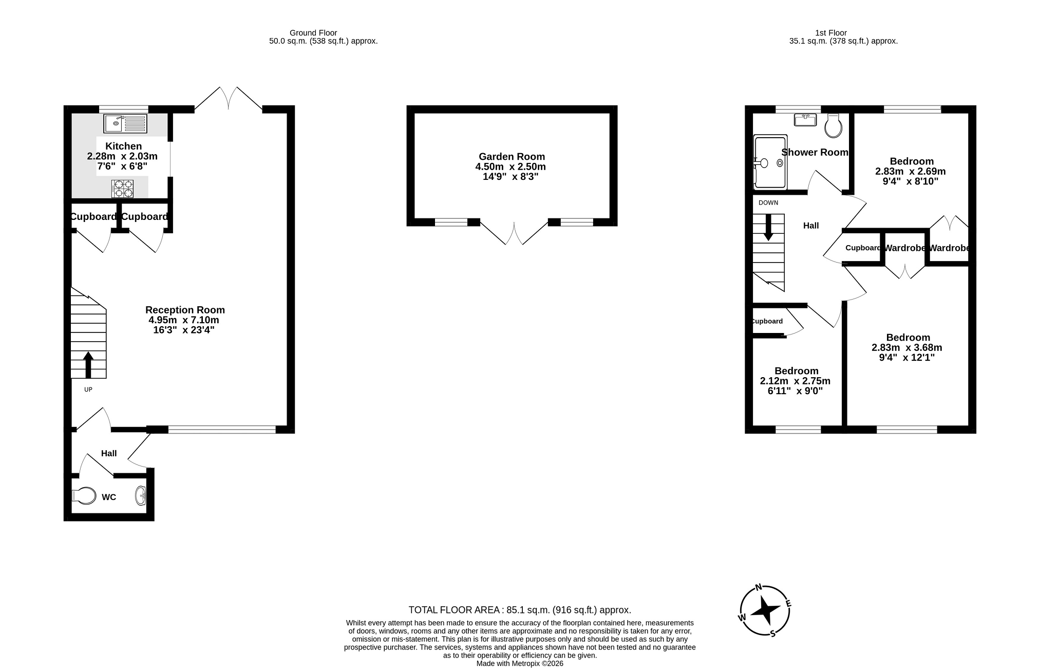 29, Kelvin Close, Epsom floorplan