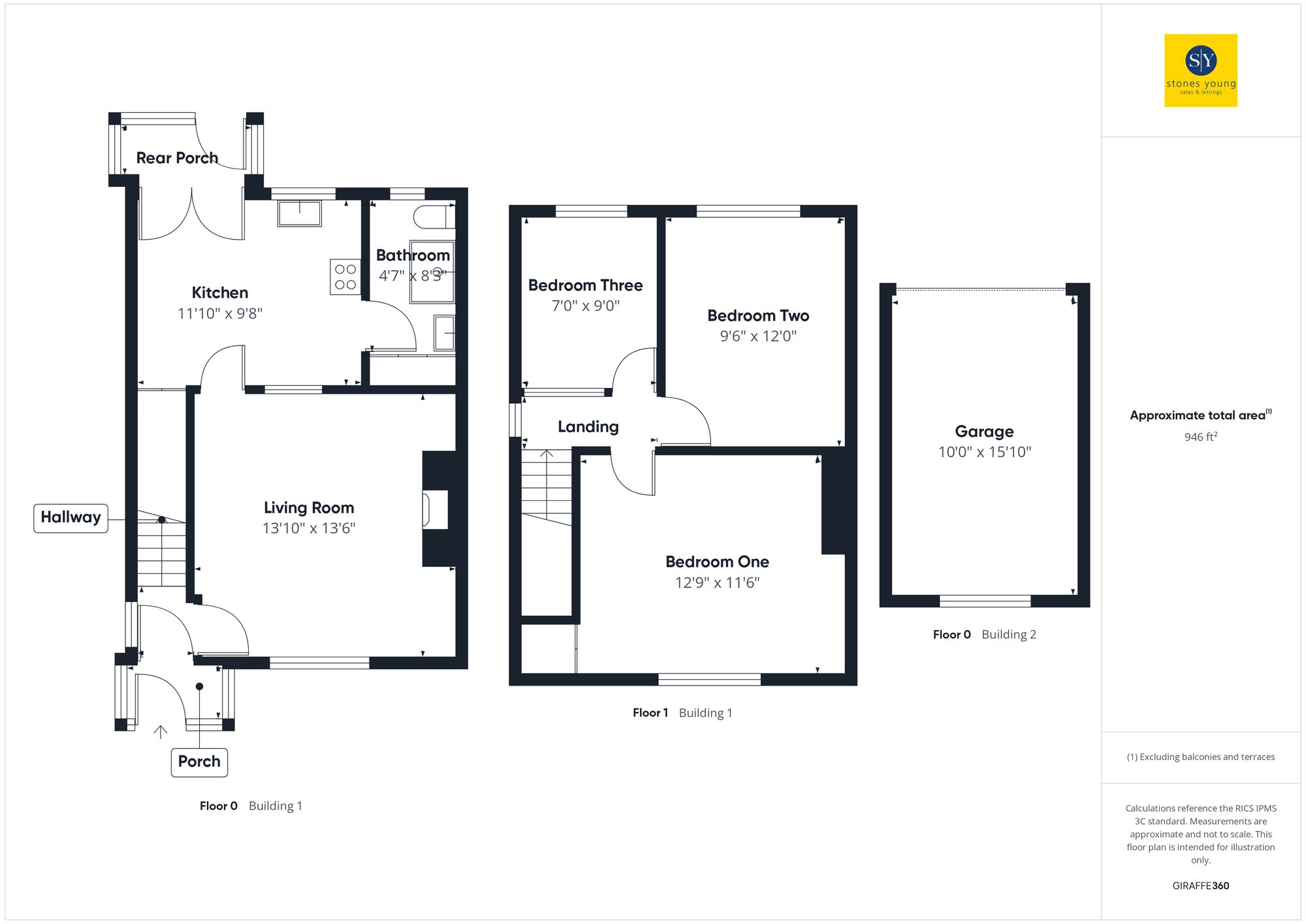 9 Ribble Avenue, Blackburn floorplan