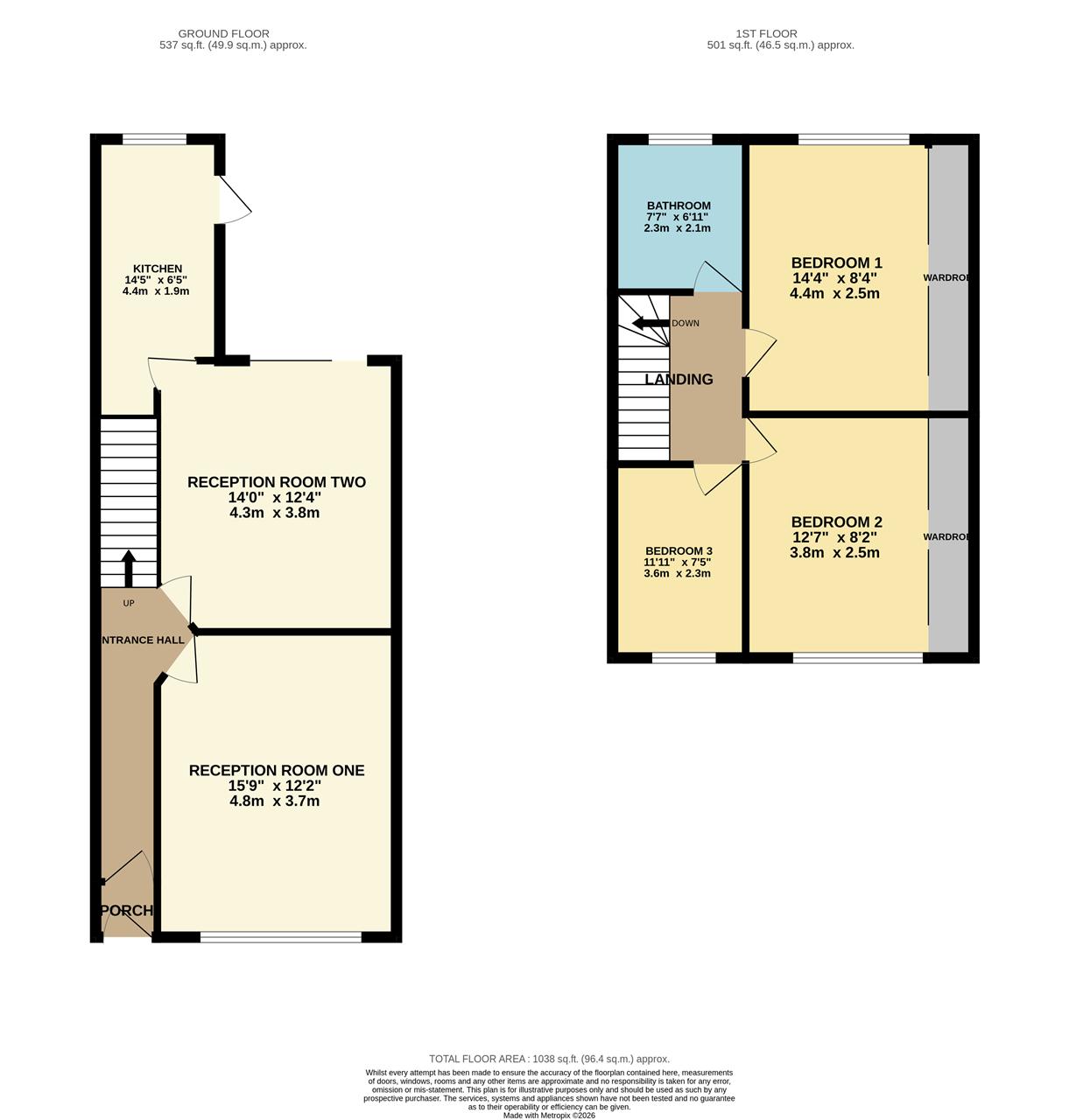 333, Hob Moor Road, Birmingham floorplan