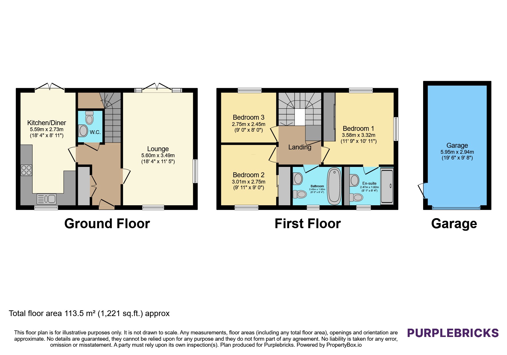 15, Betony Rise, Bracknell floorplan